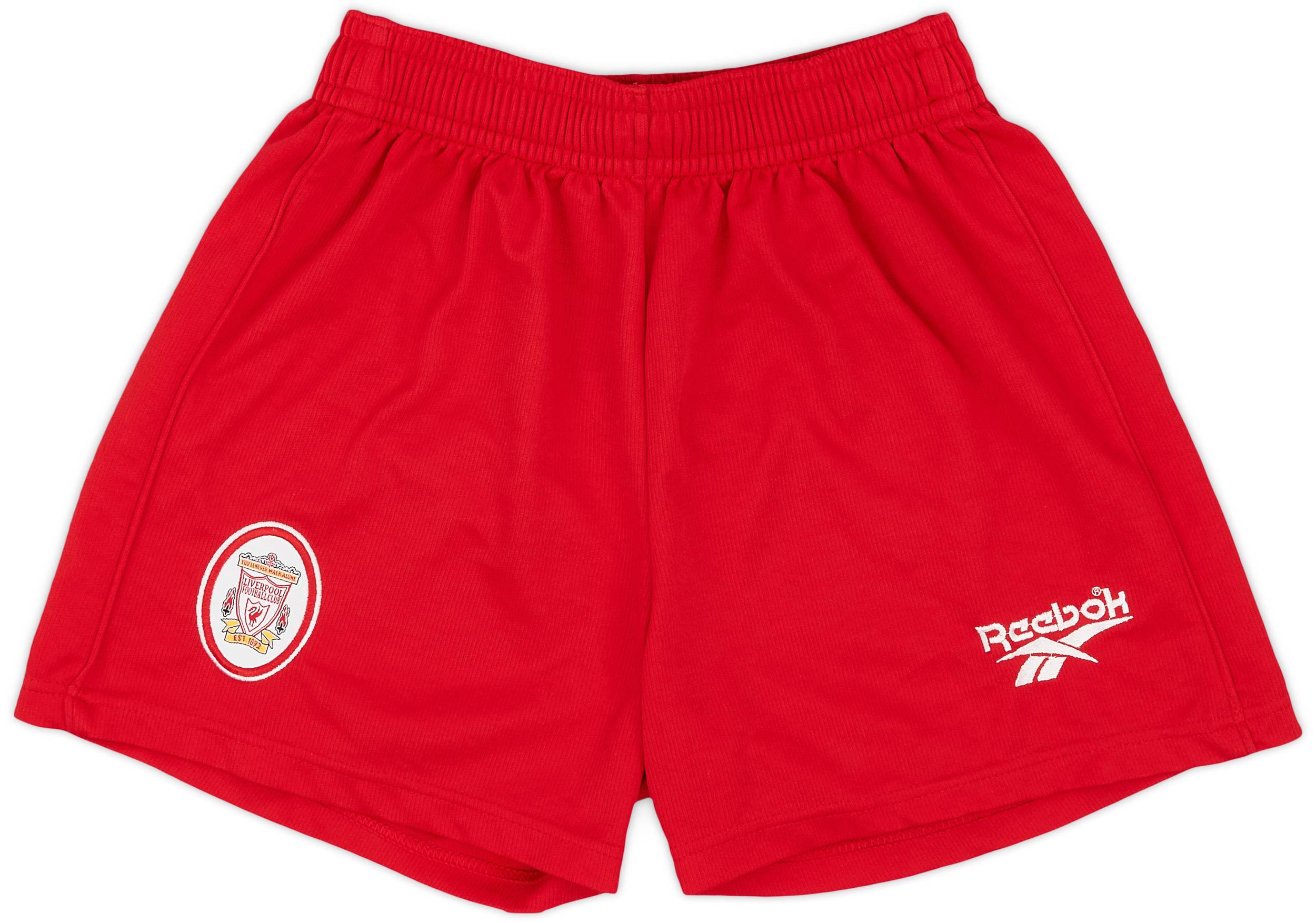 1996-98 Liverpool Home Shorts - 9/10 - (S)