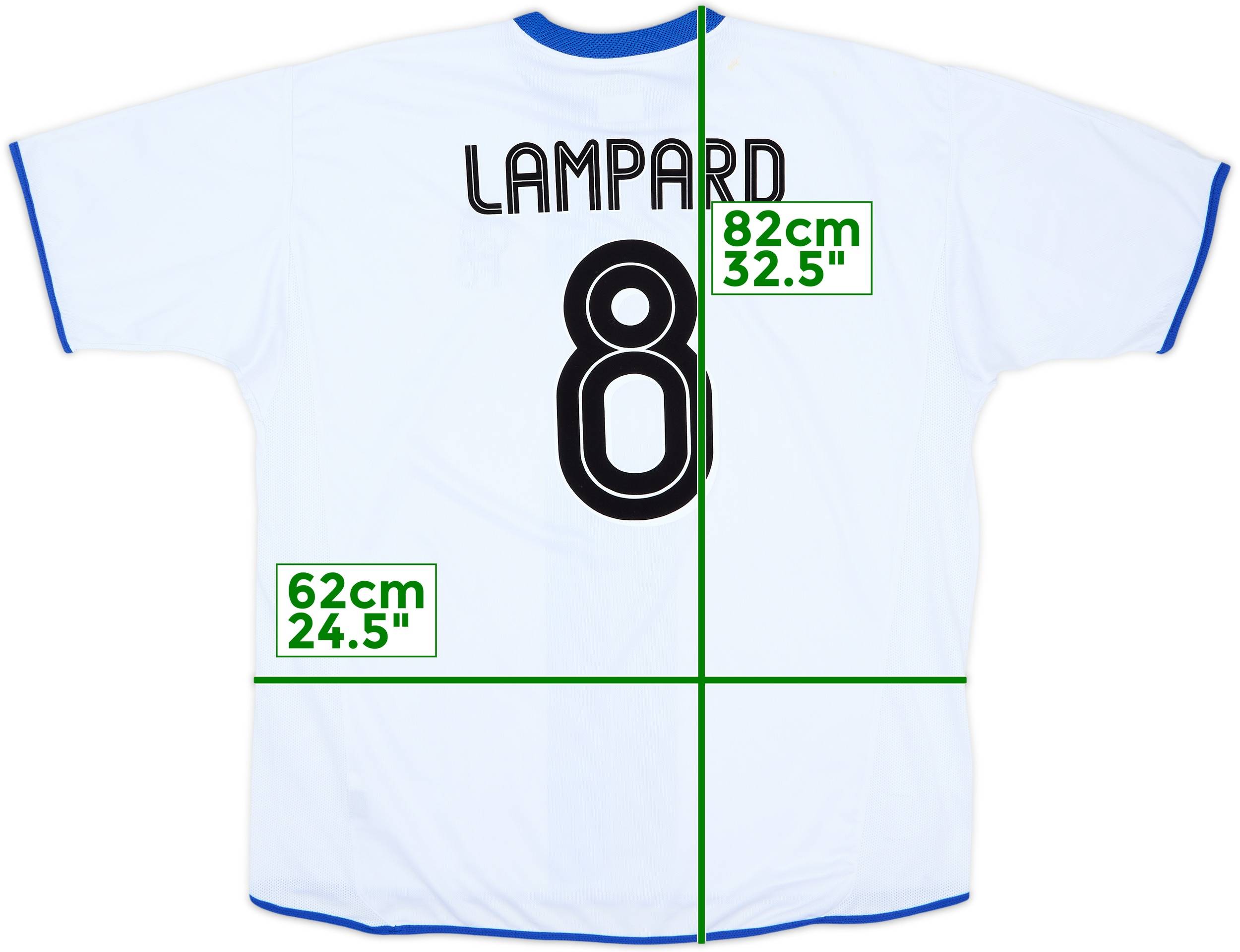 2003-05 Chelsea Away Shirt Lampard #8 - 6/10 - (XXL)