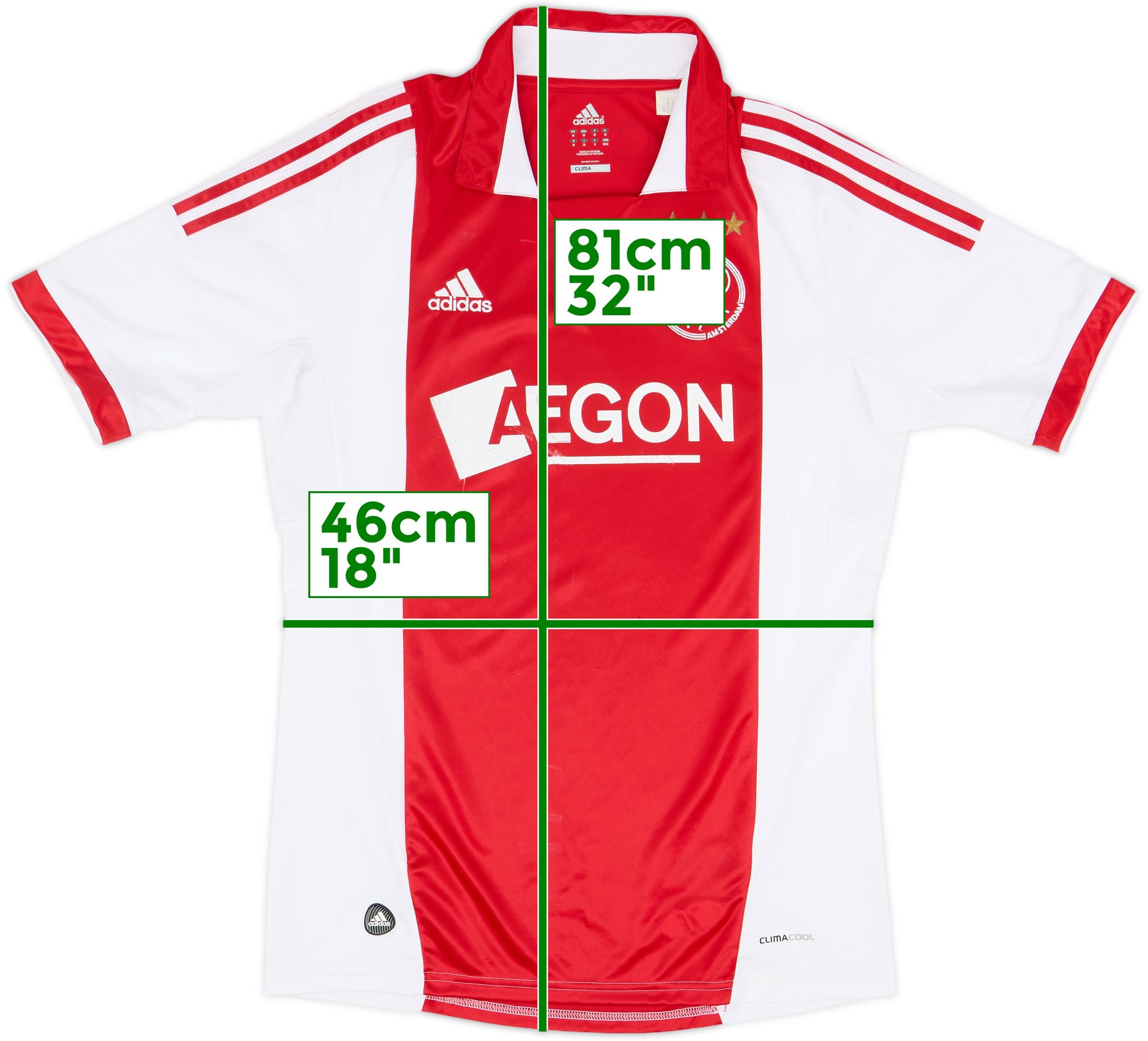 2011-12 Ajax Home Shirt - 4/10 - (M)