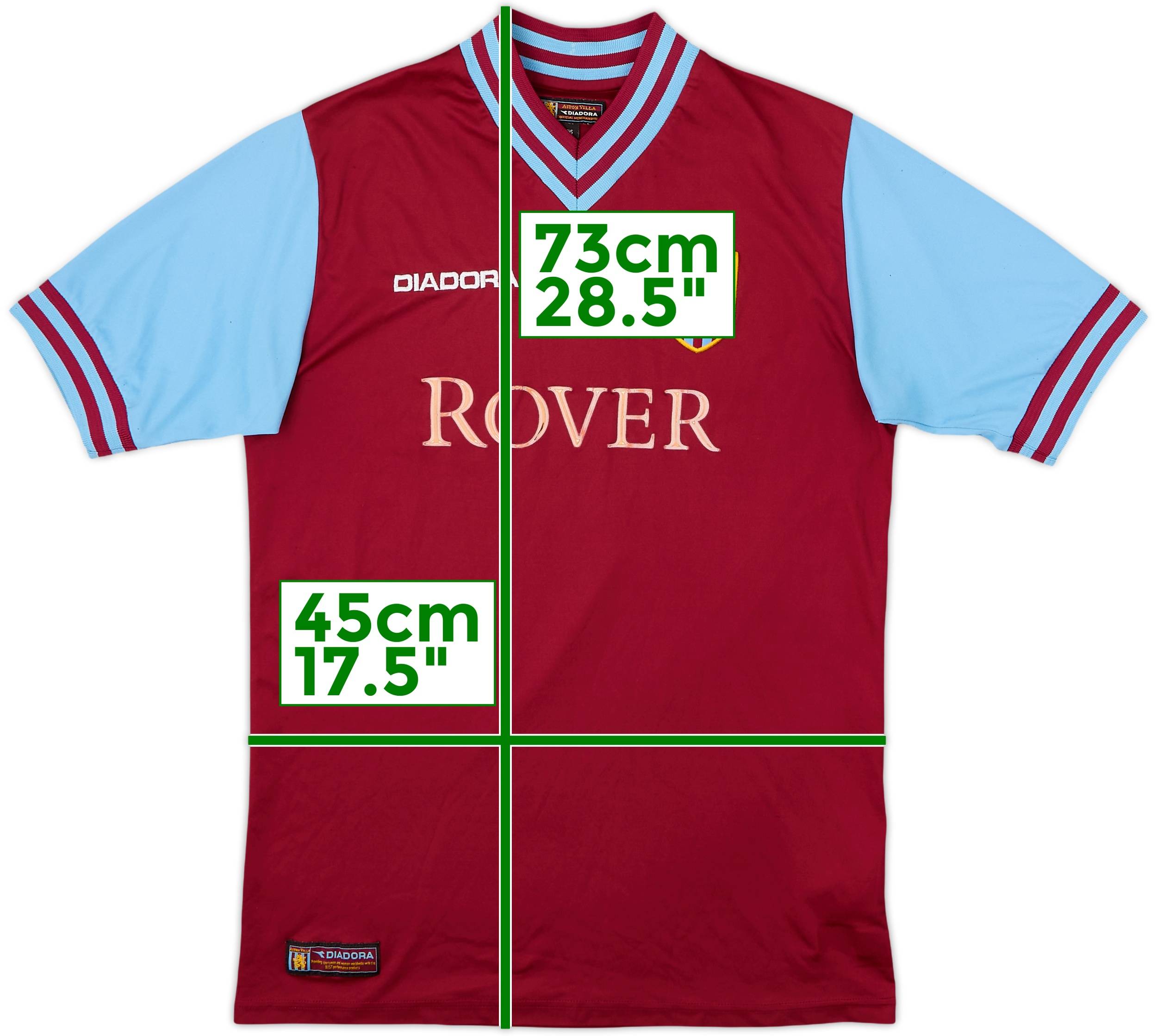 2002-03 Aston Villa Home Shirt - 6/10 - (Y)