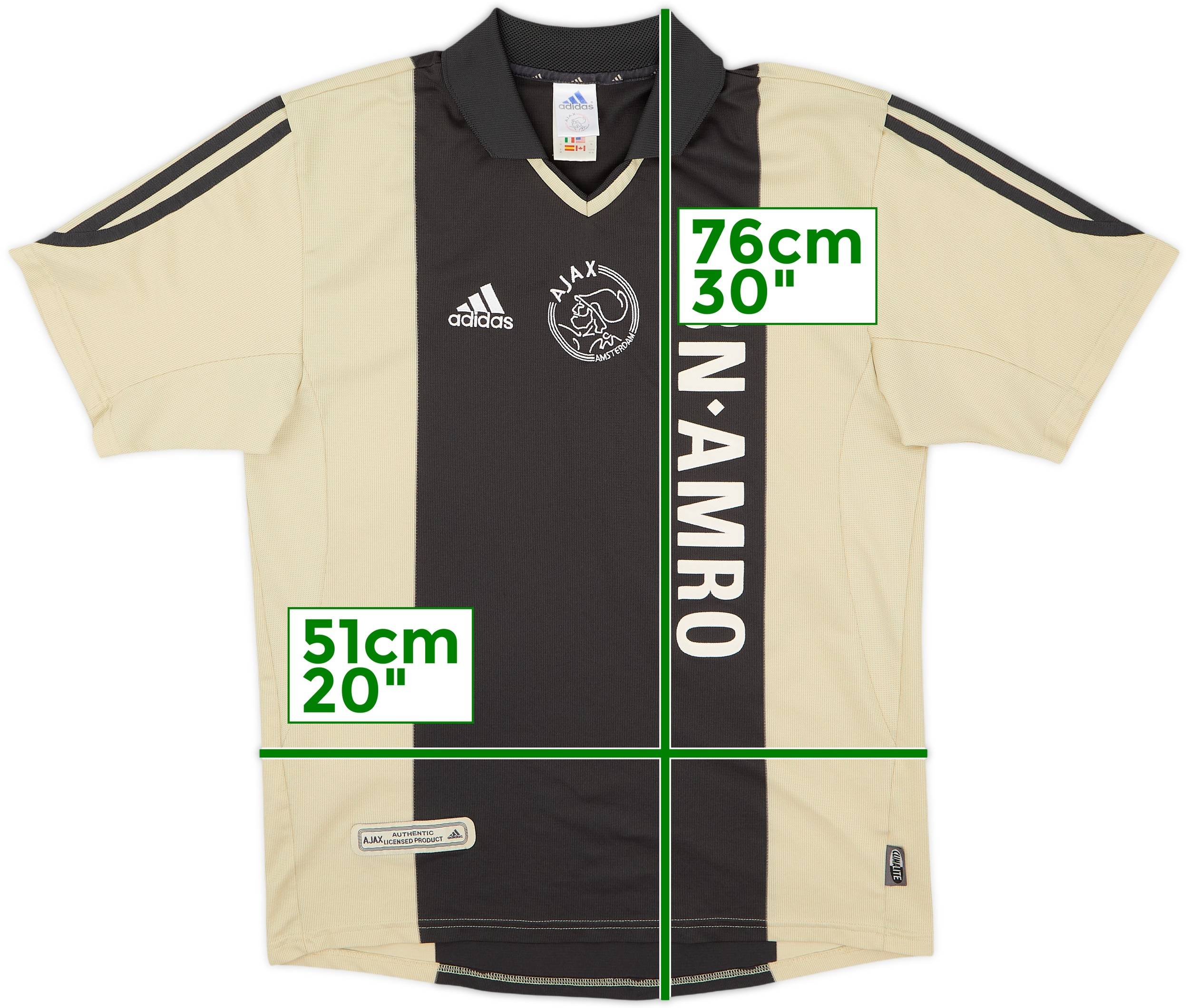 2001-02 Ajax Away Shirt - 8/10 - (M)