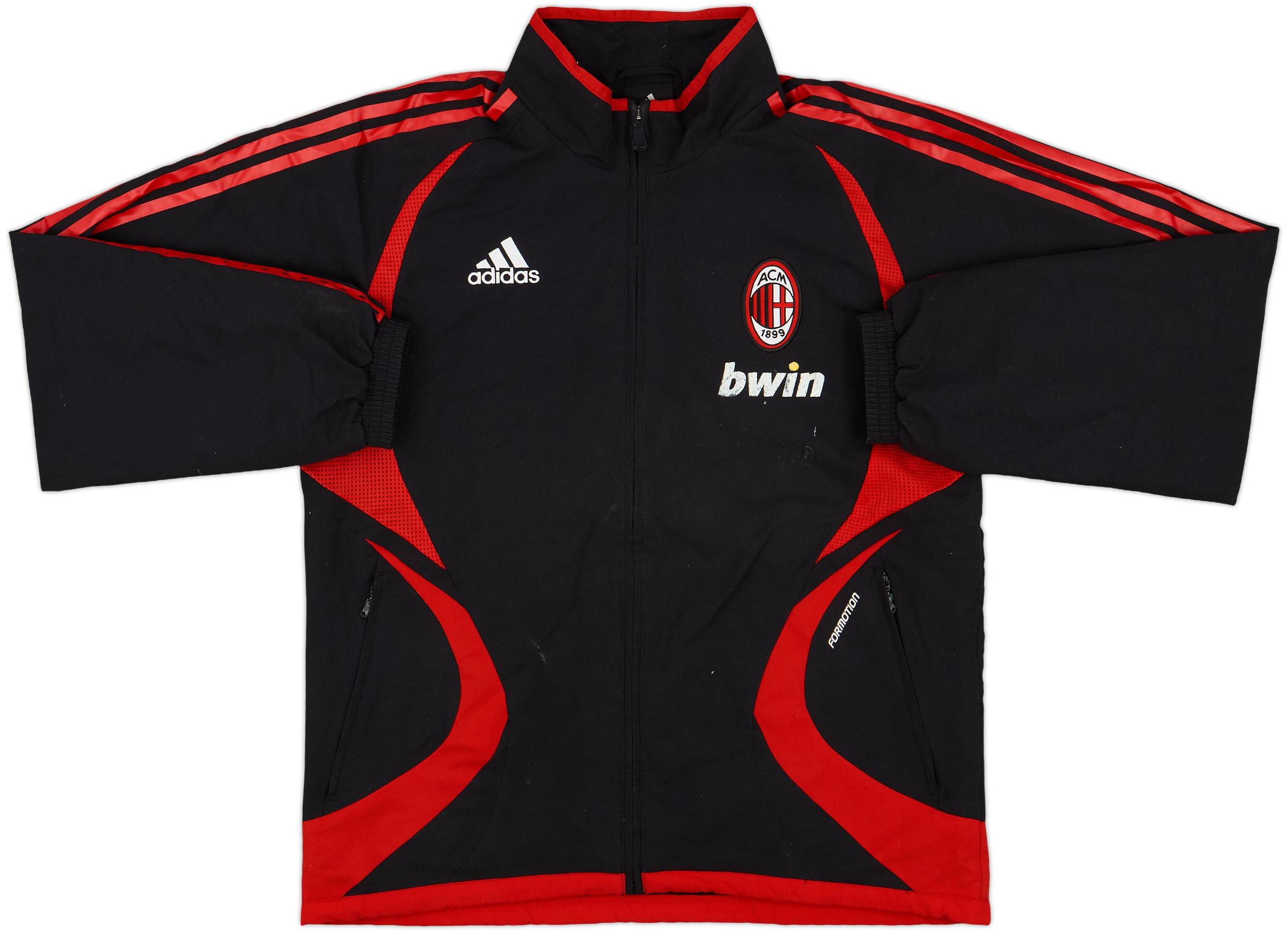 AC Milan ユニホーム　adidas M 赤黒　レドンド　No.5 2006-07 AC Milan adidas Formotion Tracksuit - 5/10 - (S)
