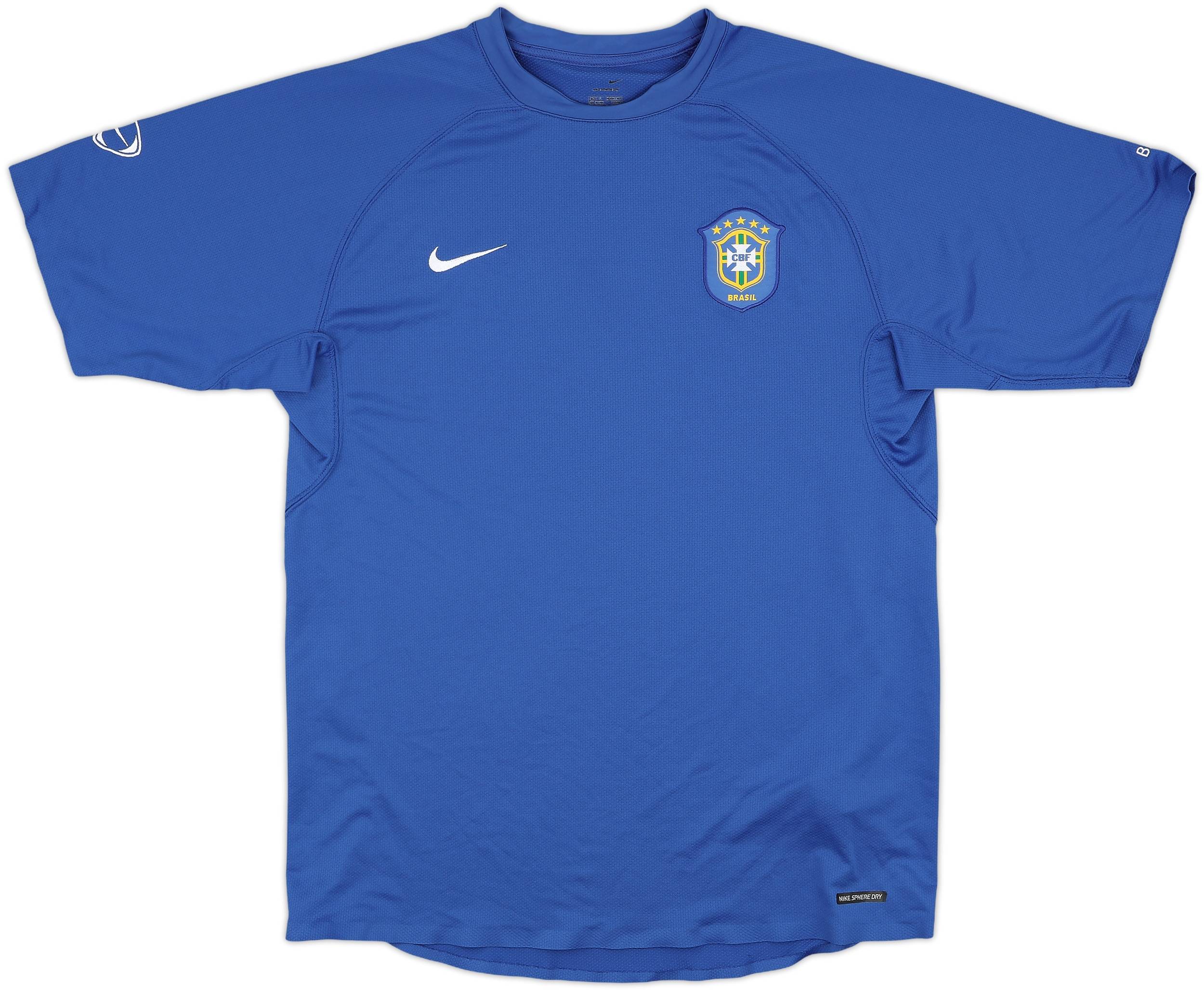 Nike Brazil ブラジル代表 トレーニングシャツ 青 mens-nike-blue-brazil-national