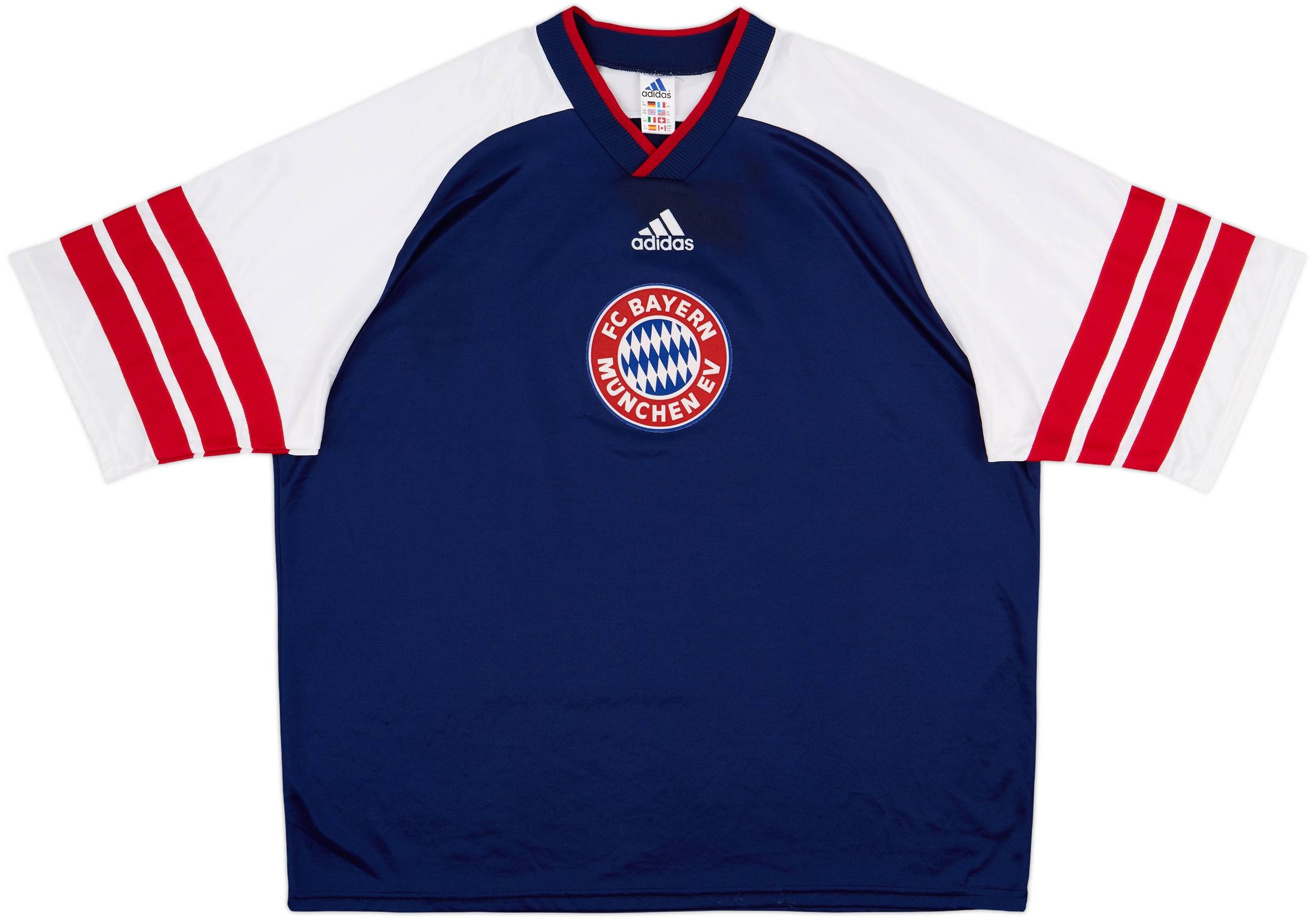 1998-99 Bayern Munich adidas Training Shirt - 7/10 - (XXL)