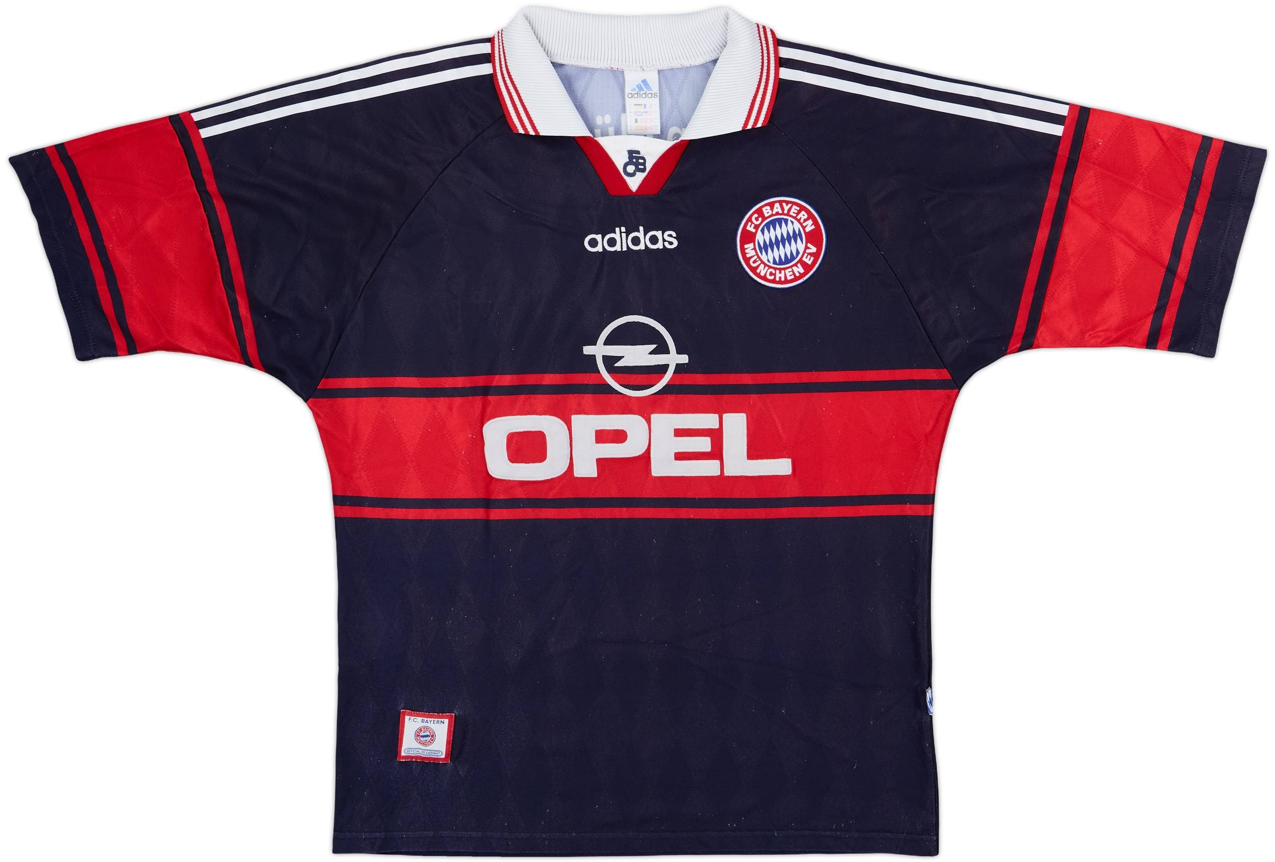 1997-99 Bayern Munich Home Shirt Lizarazu #11 - 7/10 - (L)