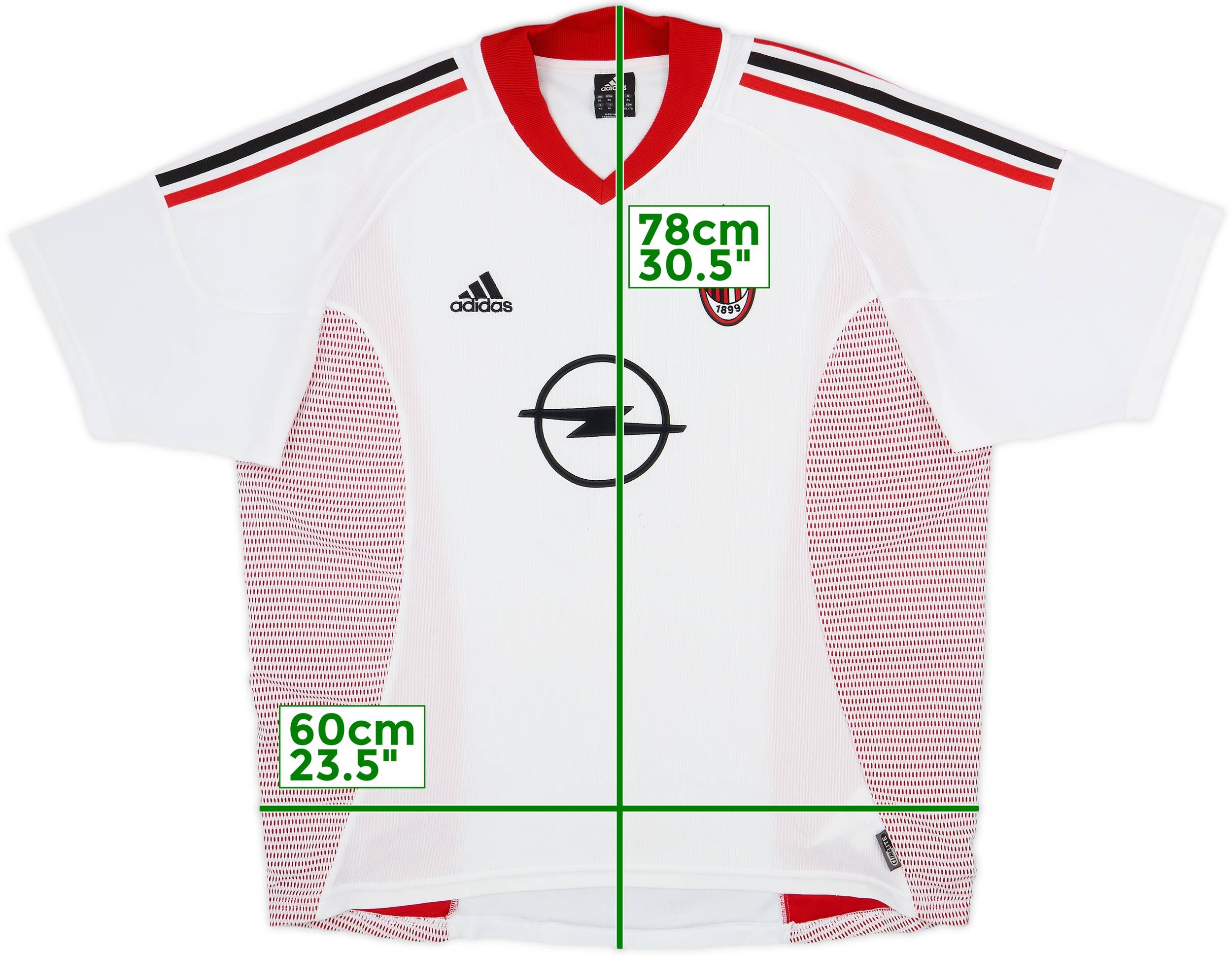 2002-03 AC Milan Away Shirt - 4/10 - (XL)