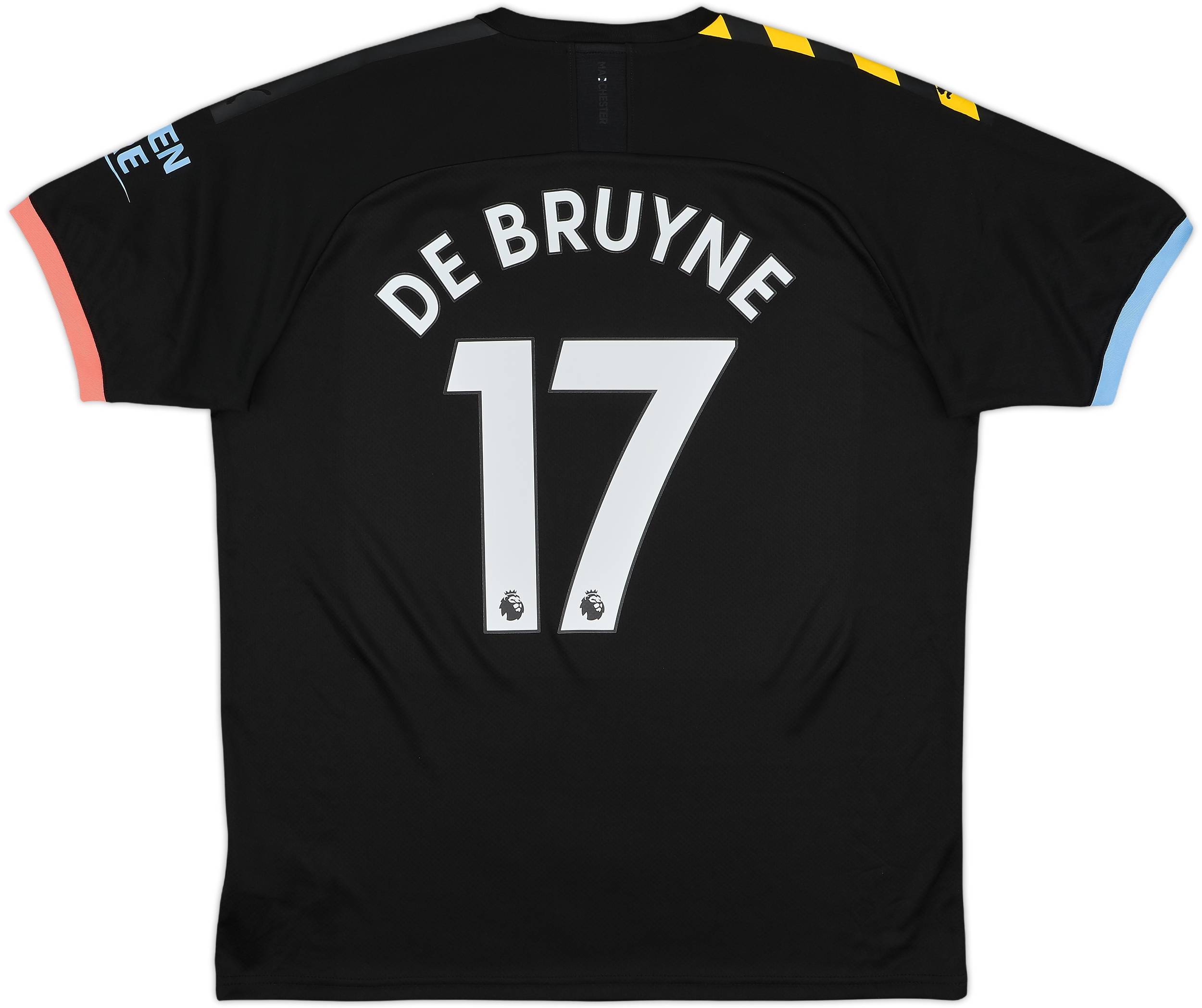 19-20 Manchester City デブライネ #17 2019-20 Manchester City Home Shirt De Bruyne #17 - 9.5/10