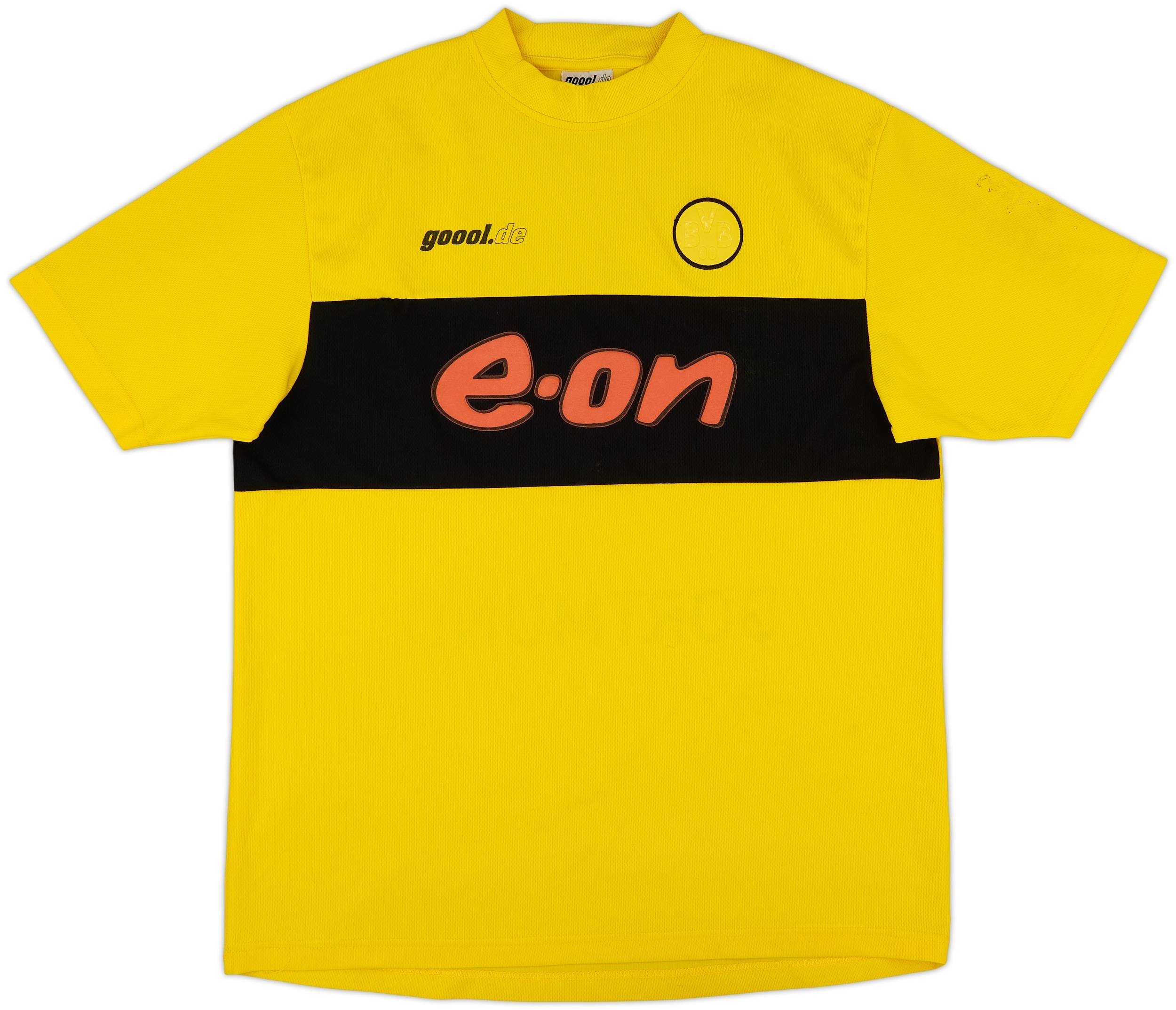 2002-03 Borussia Dortmund Home Shirt - 4/10 - (L)