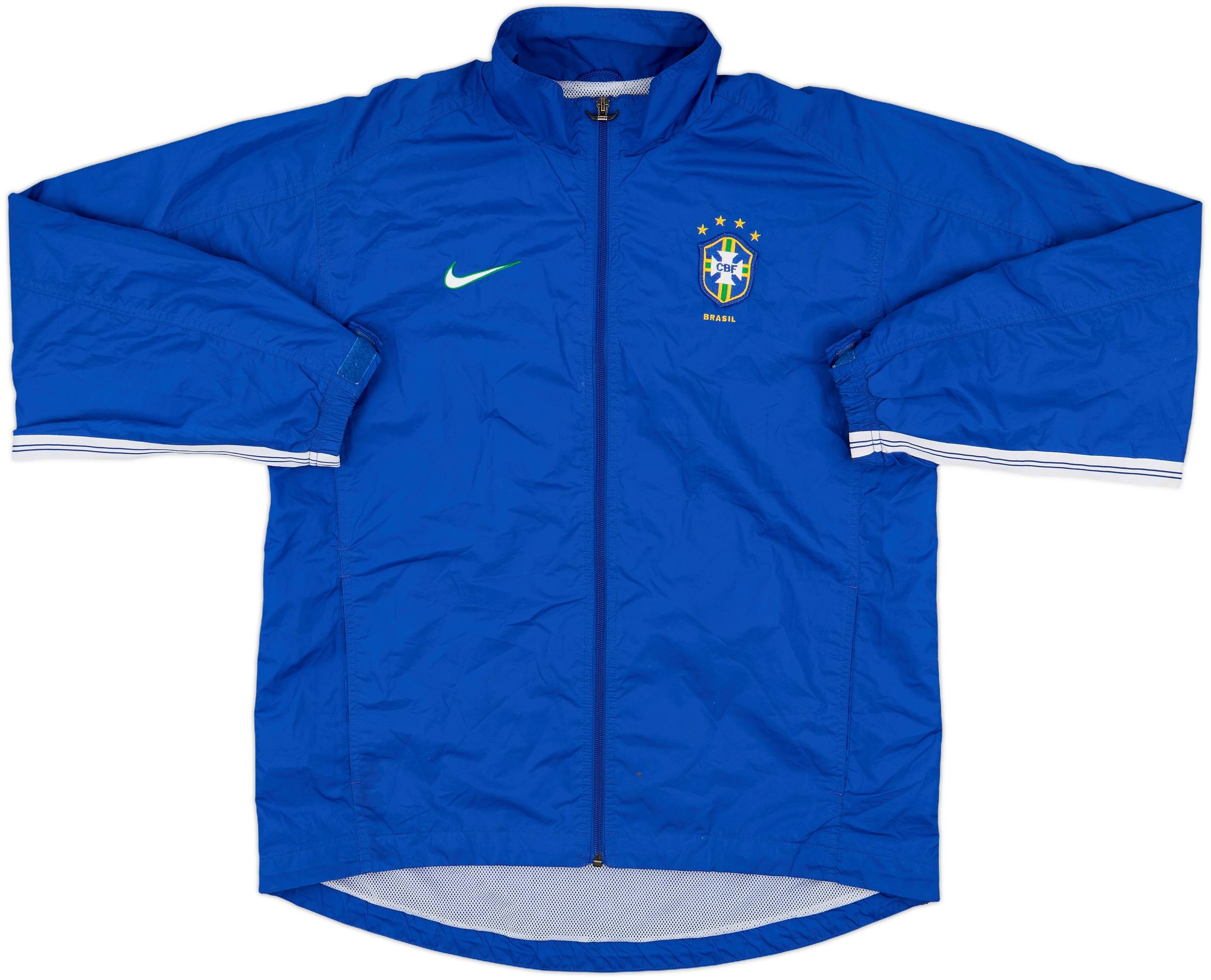 NIKE　2000 ブラジル代表 ナイロンジャケット 1998-00 Brazil Nike Track Jacket - 8/10 - (M)