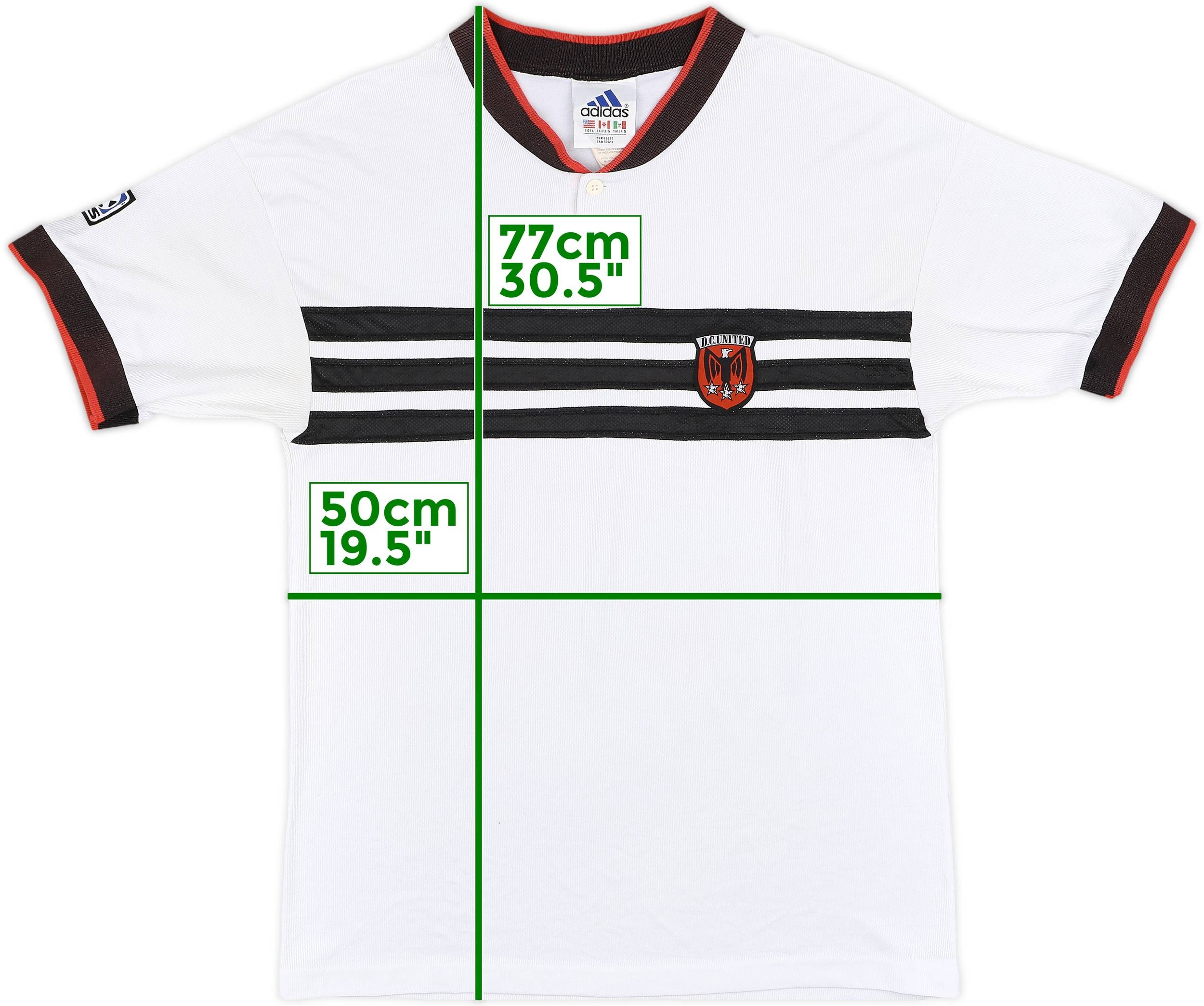 1996-98 DC United Away Shirt - 8/10 - (L)
