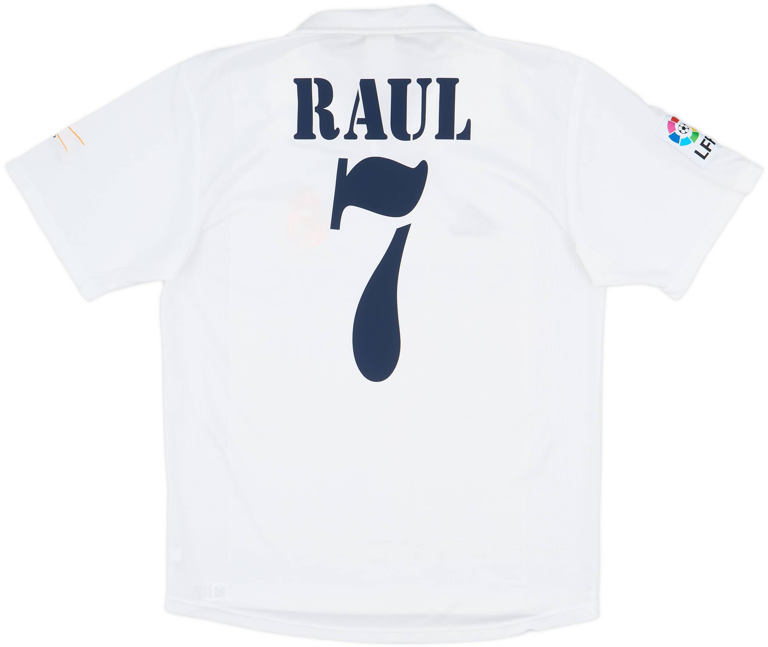 Real Madrid 02/03 100周年 RAUL 2002-03 Real Madrid Centenary Home Shirt Raul #7 - 9/10 - (S)