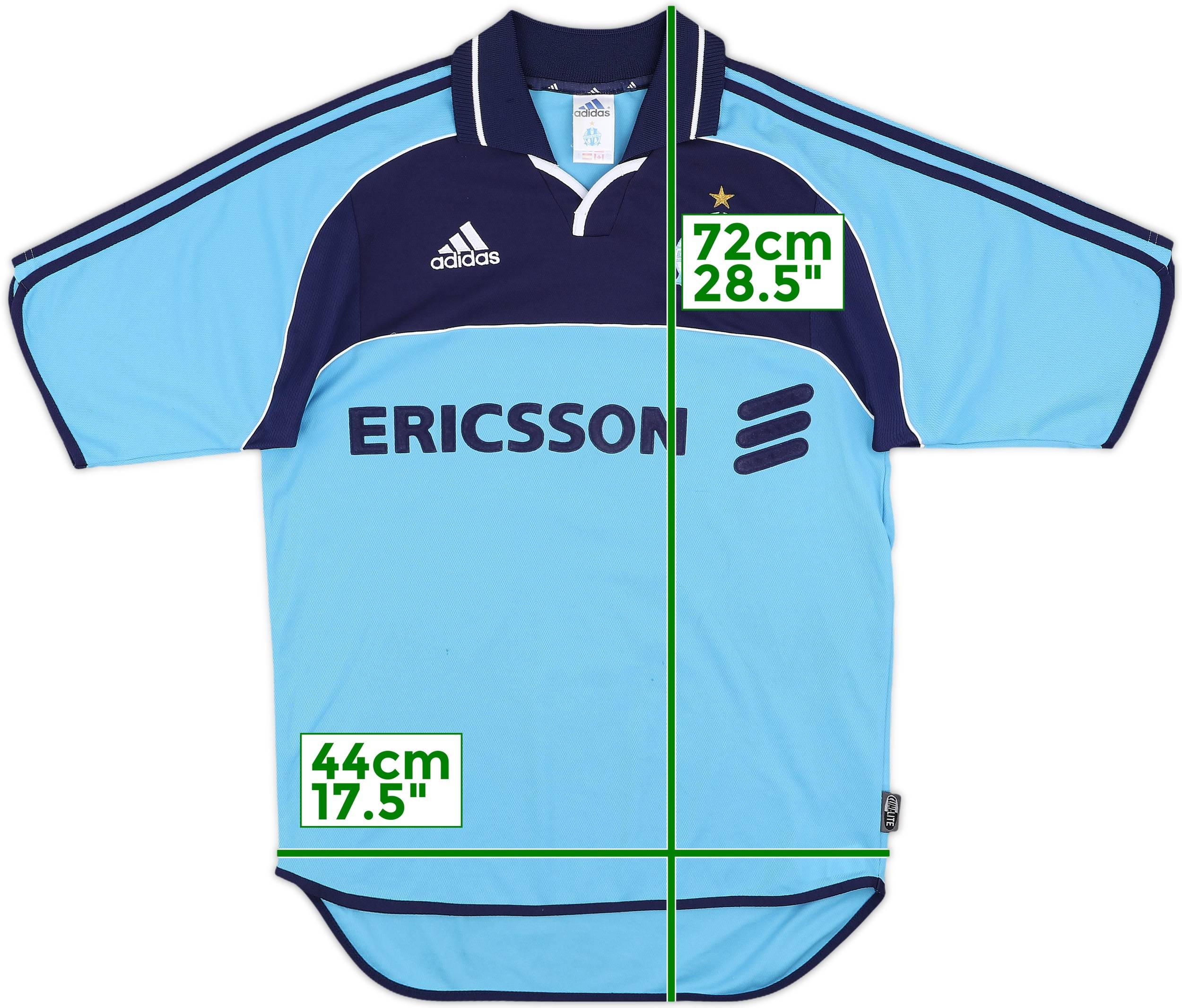 2000-01 Olympique Marseille Away Shirt - 7/10 - (S)
