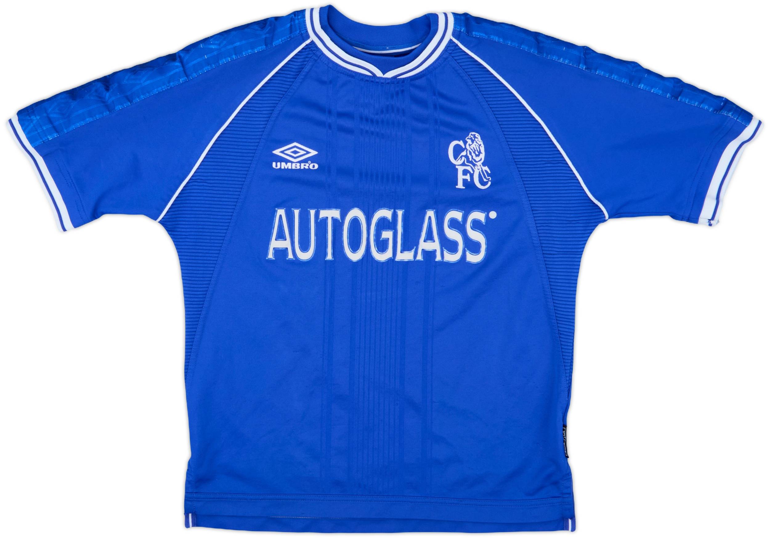 1999-01 Chelsea Home Shirt - 8/10 - (Y)