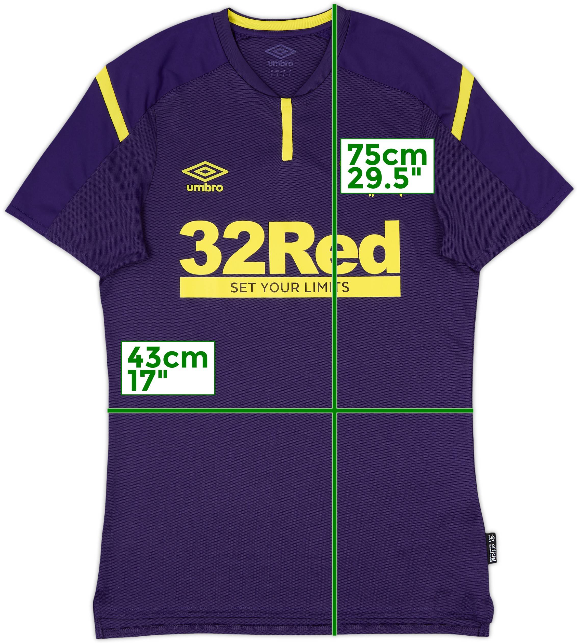 ウェア Derby county FC shirt umbro 2021-22 Derby County Third Shirt - 10/10 - (S)
