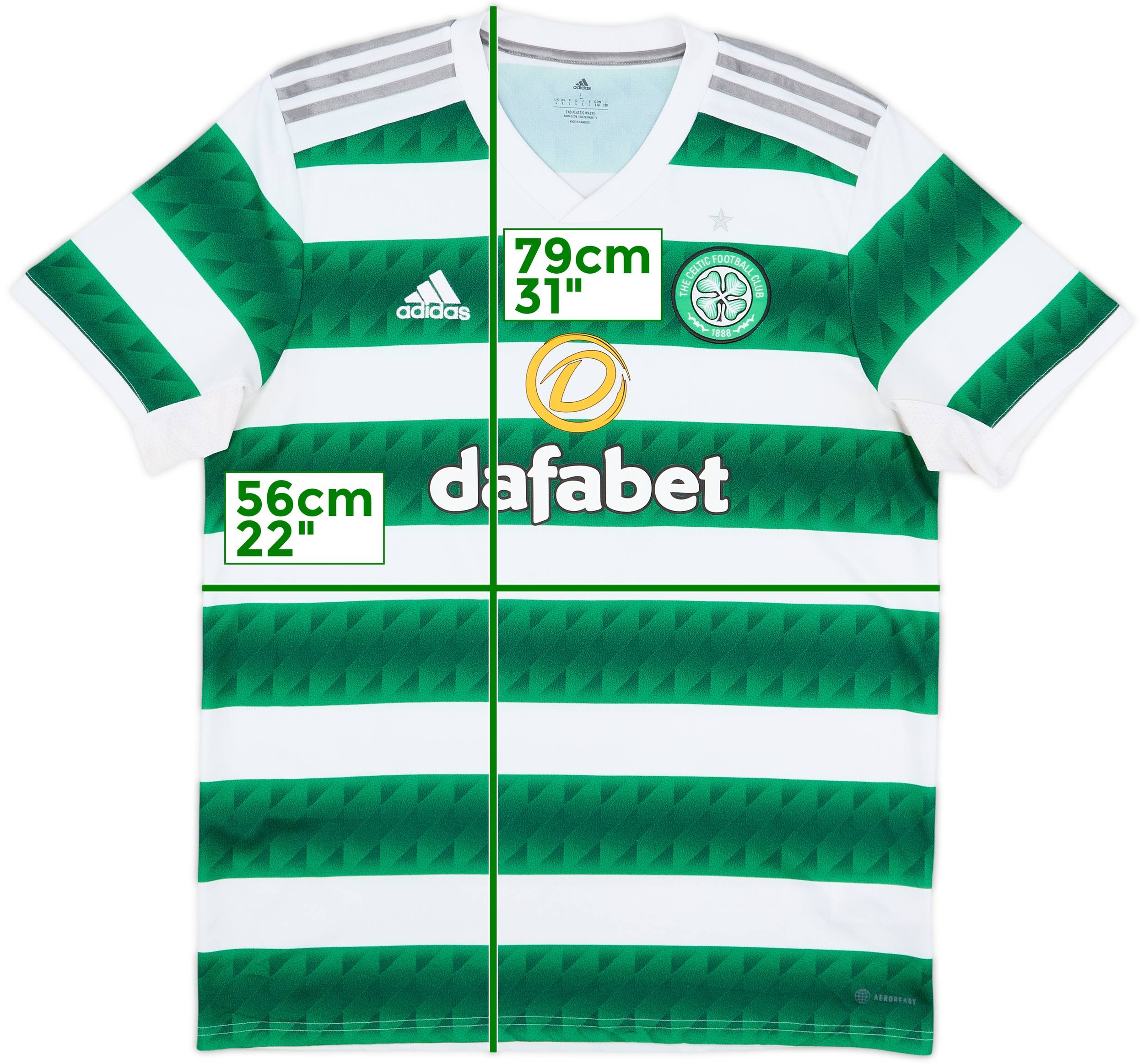 22-23 Celtic FC REO 41番　ホーム　adidas 2XO ADIDAS KITS 23/24 – Official Celtic Store