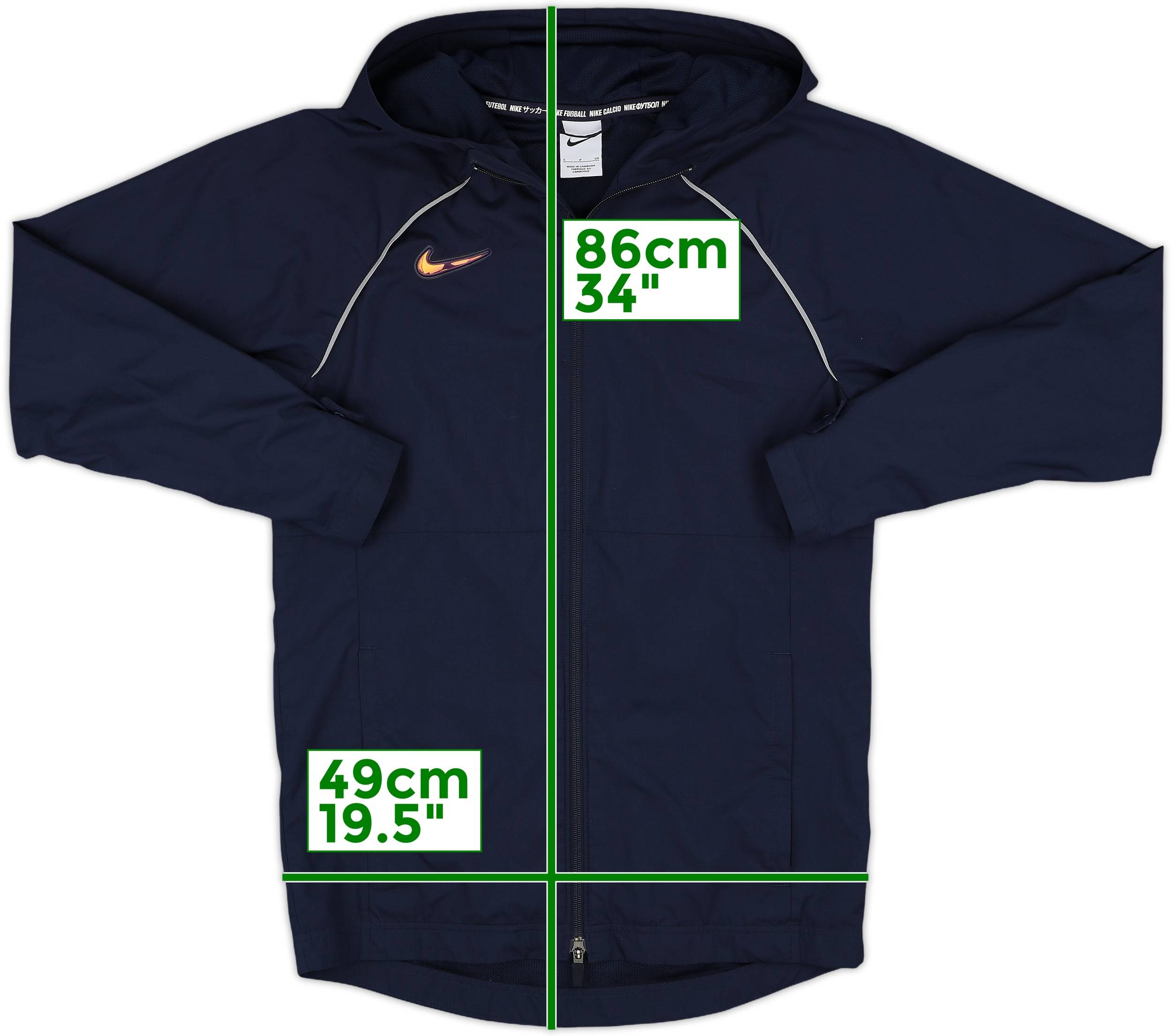 2021-22 Barcelona Nike Track Jacket - 10/10 - (S)