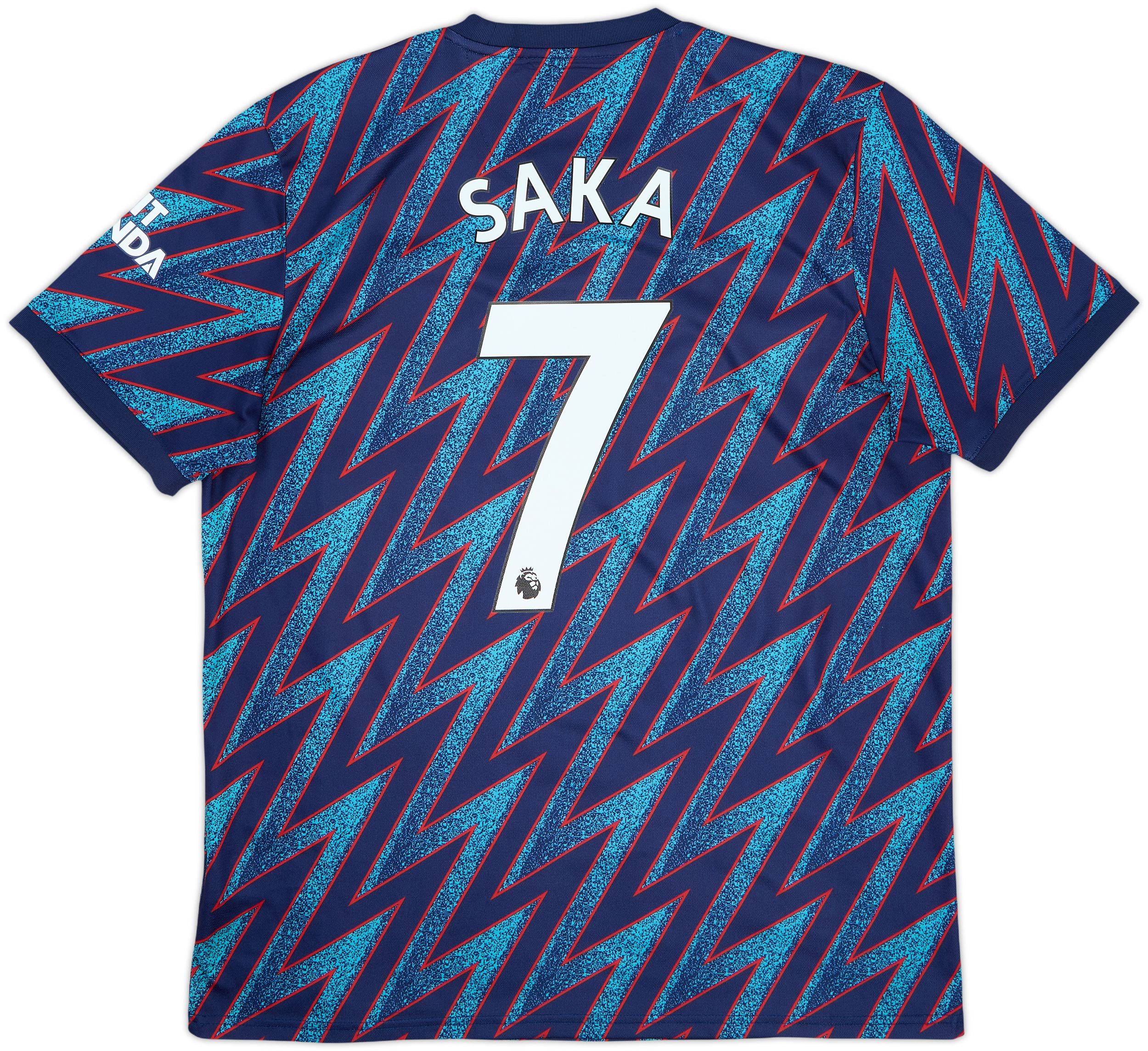 2021-22 Arsenal Third Shirt Saka #7 - 10/10 - (L)