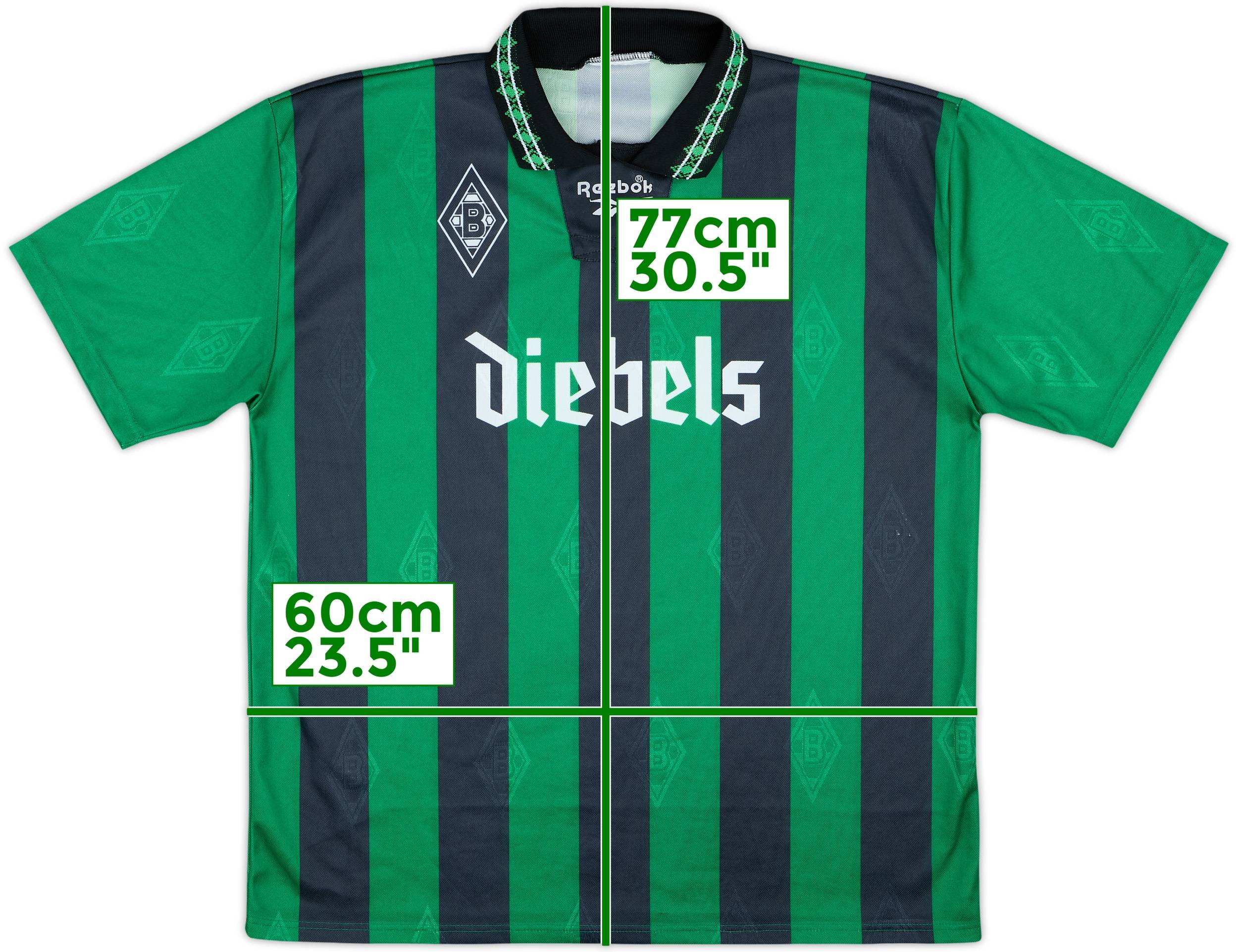 1995-96 Borussia Monchengladbach Away Shirt - 6/10 - (XL)