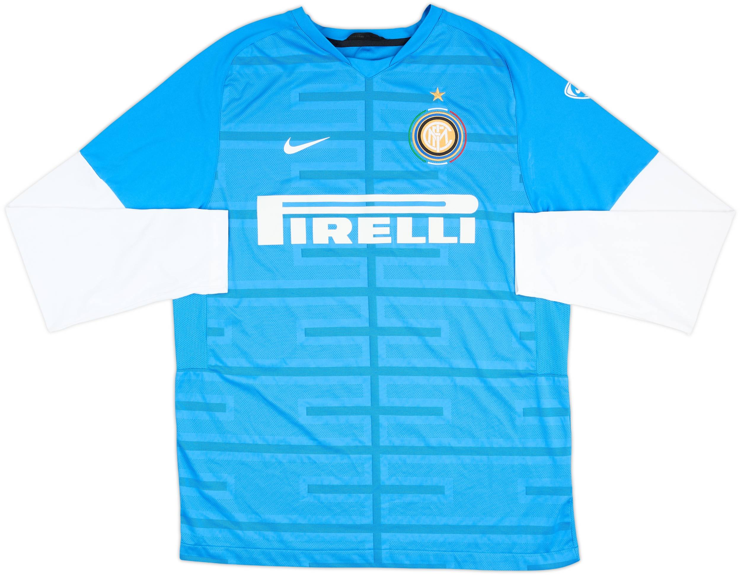 2009-10 Inter Milan Nike Training L/S Shirt - 8/10 - (L)