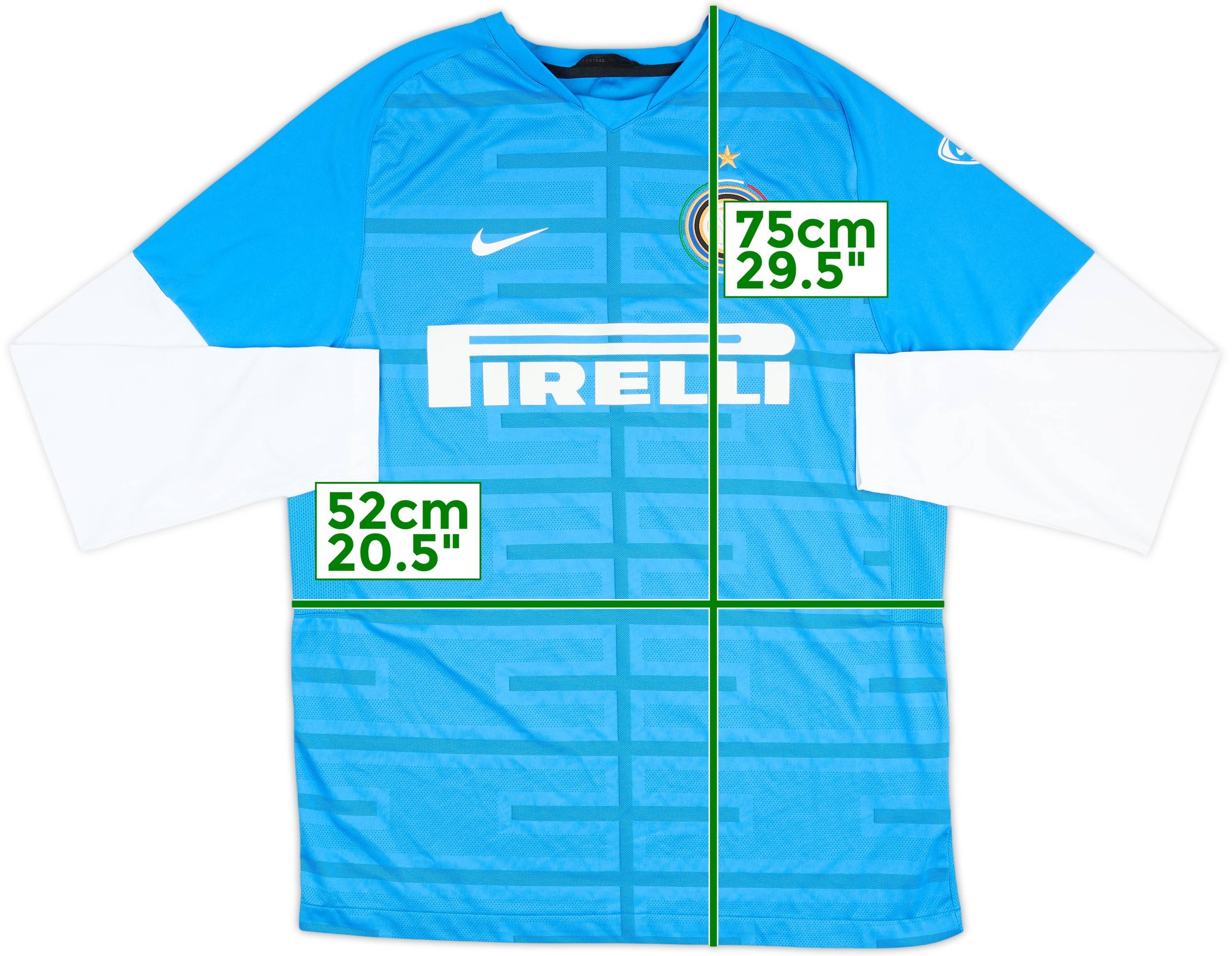 2009-10 Inter Milan Nike Training L/S Shirt - 8/10 - (L)