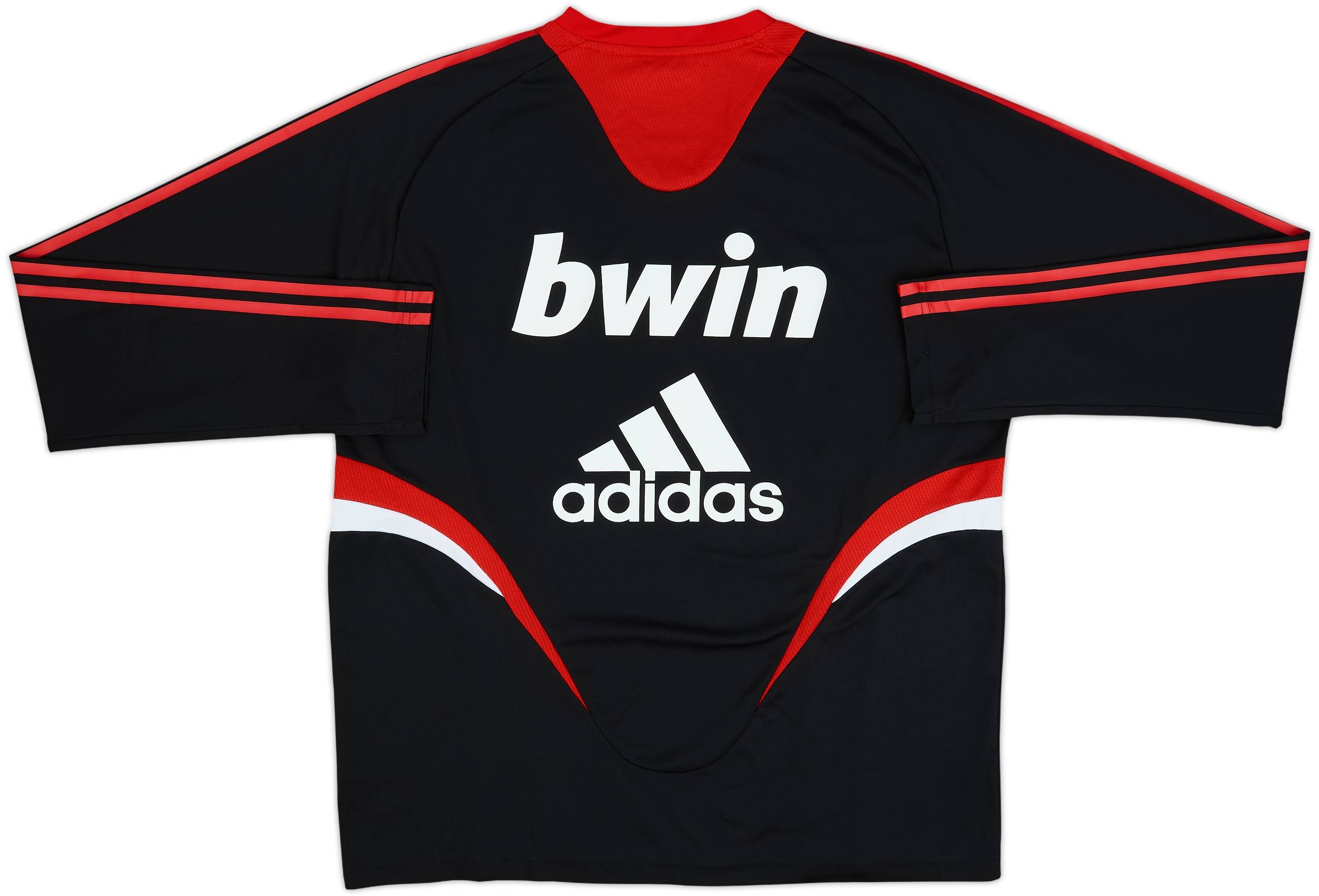  ACミラン ユニフォーム ゲームシャツ 長袖 08/09 bwin adidas ACミラン ユニフォーム ゲームシャツ 長袖 08/09 bwin