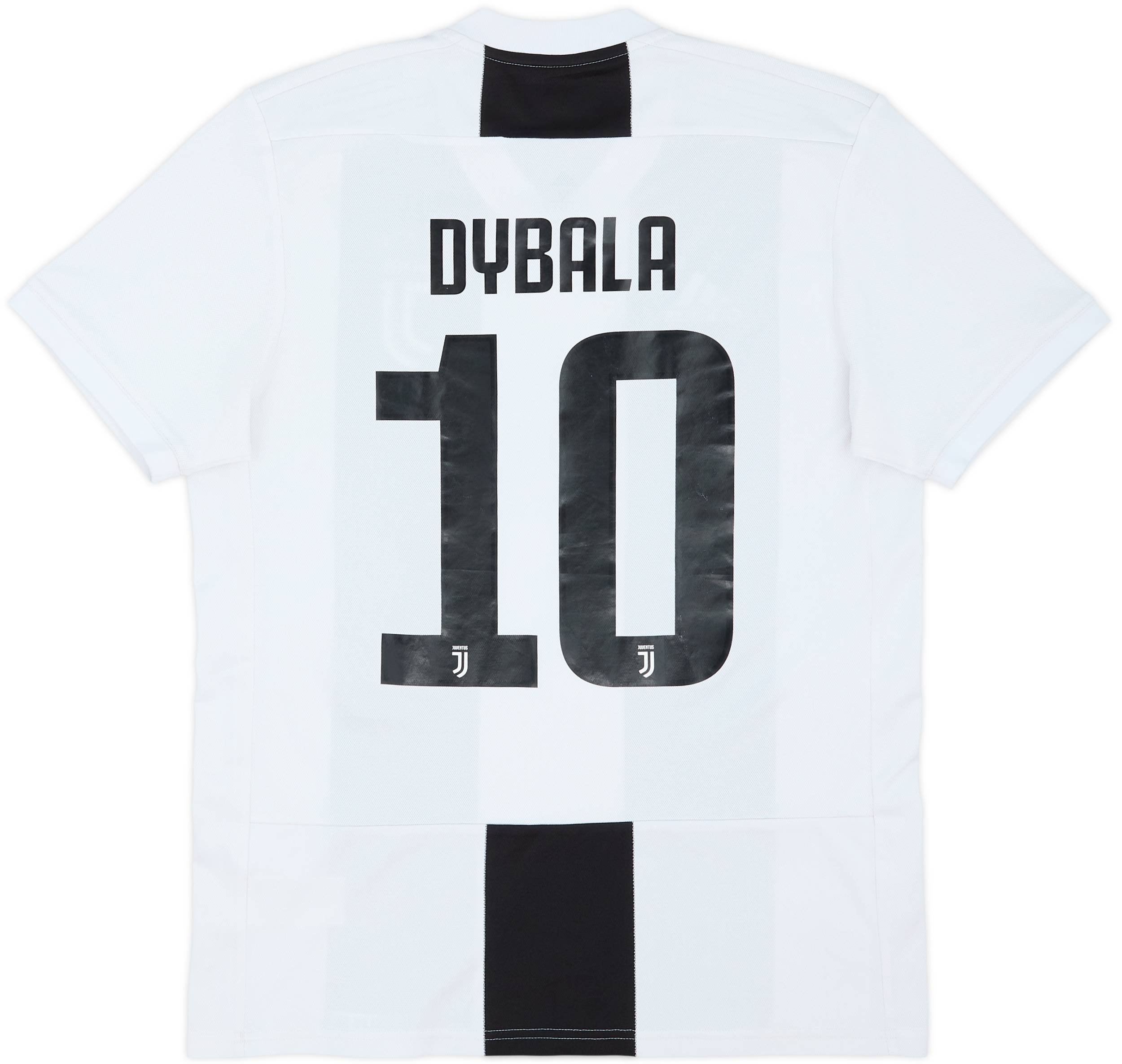 2018-19 Juventus Home Shirt Dybala #10 - 7/10 - (M)