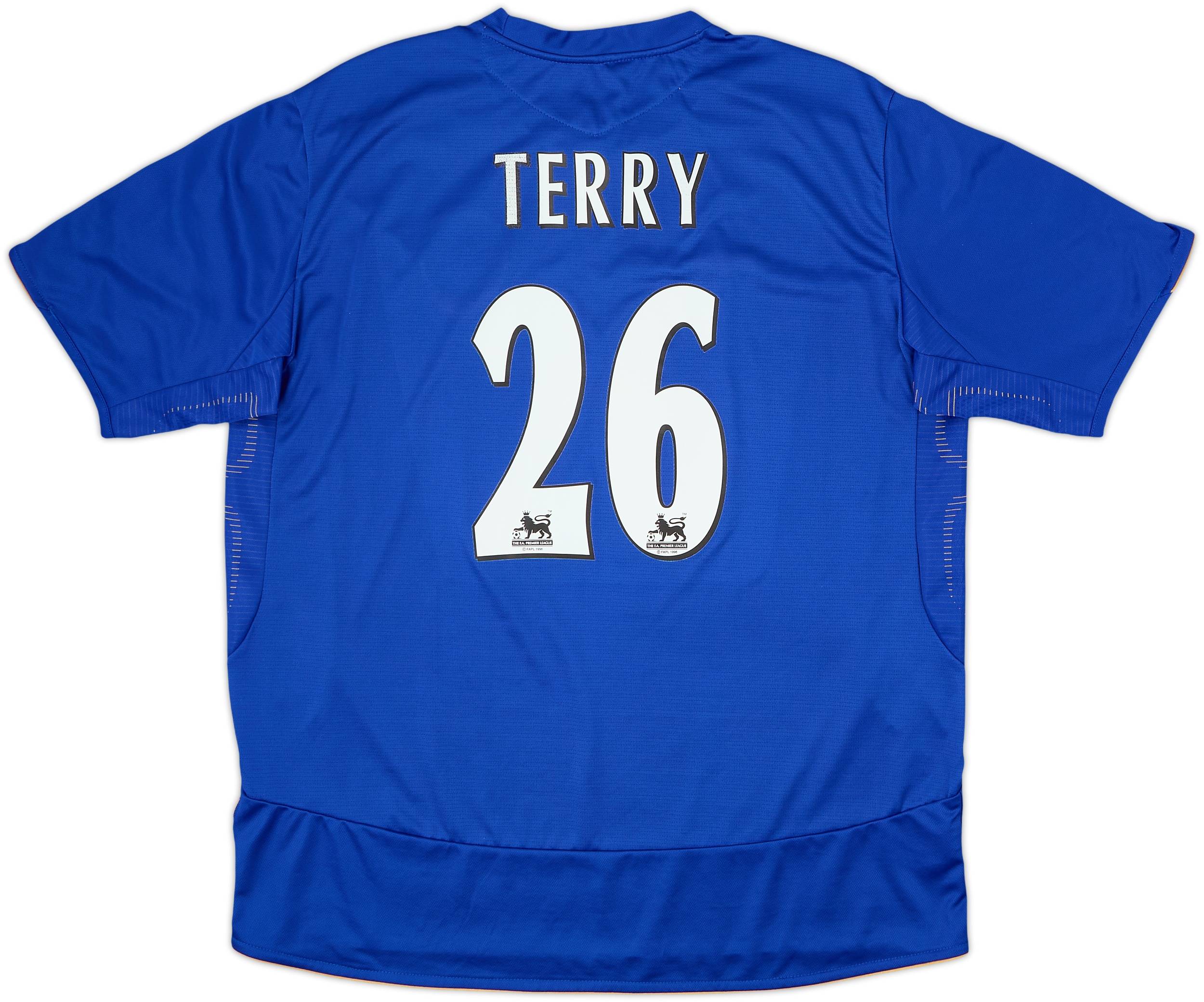 2005-06 Chelsea Centenary Home Shirt Terry #26 - 7/10 - (XL)
