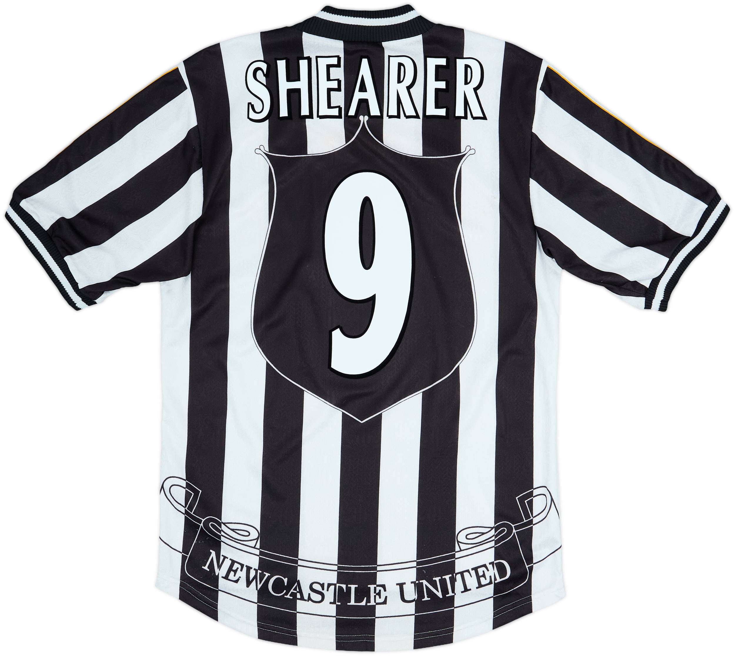 1997-99 Newcastle Home Shirt Shearer #9 - 8/10 - (S)
