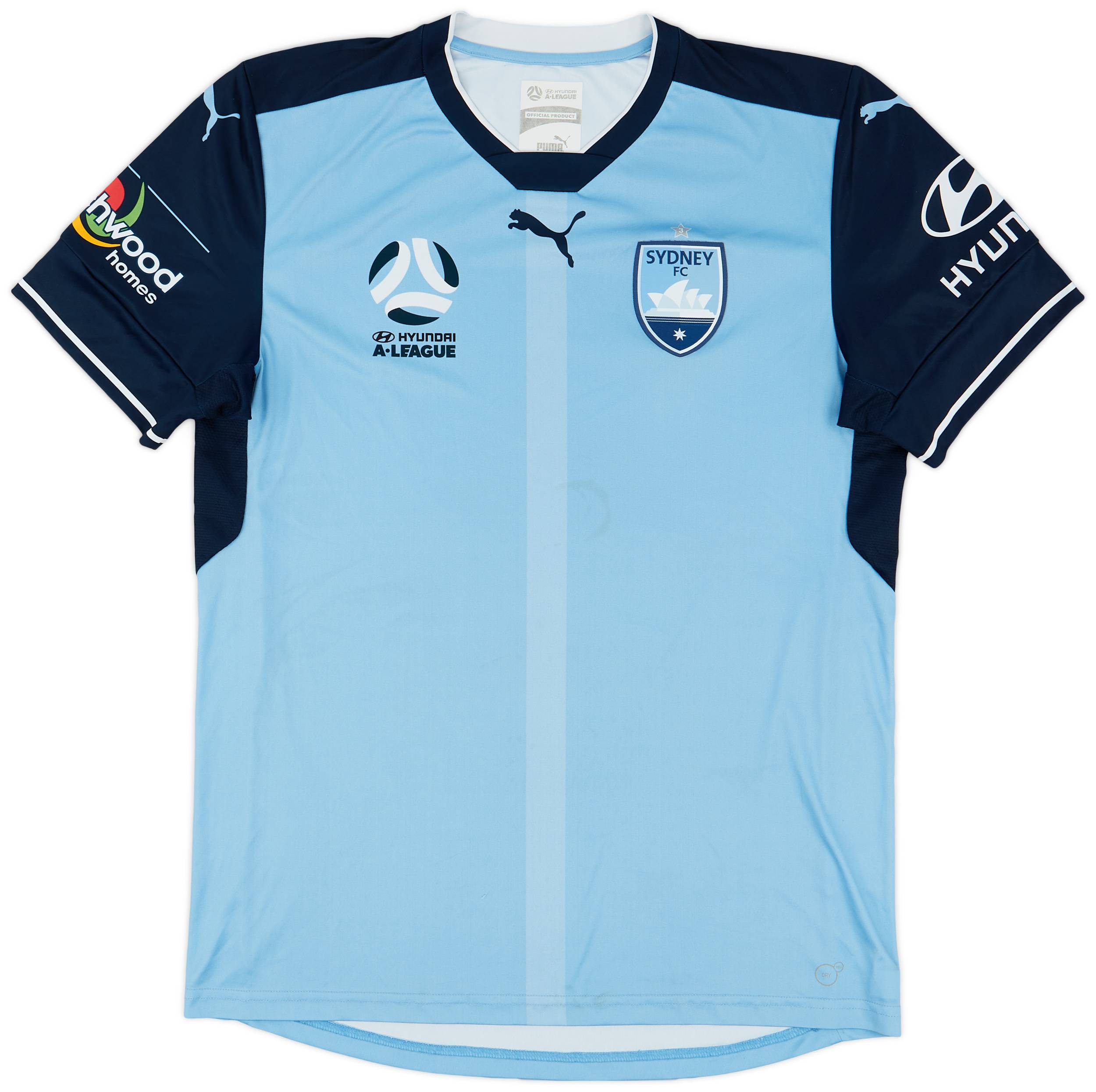 2017-18 Sydney FC Home Shirt - 7/10 - (L)
