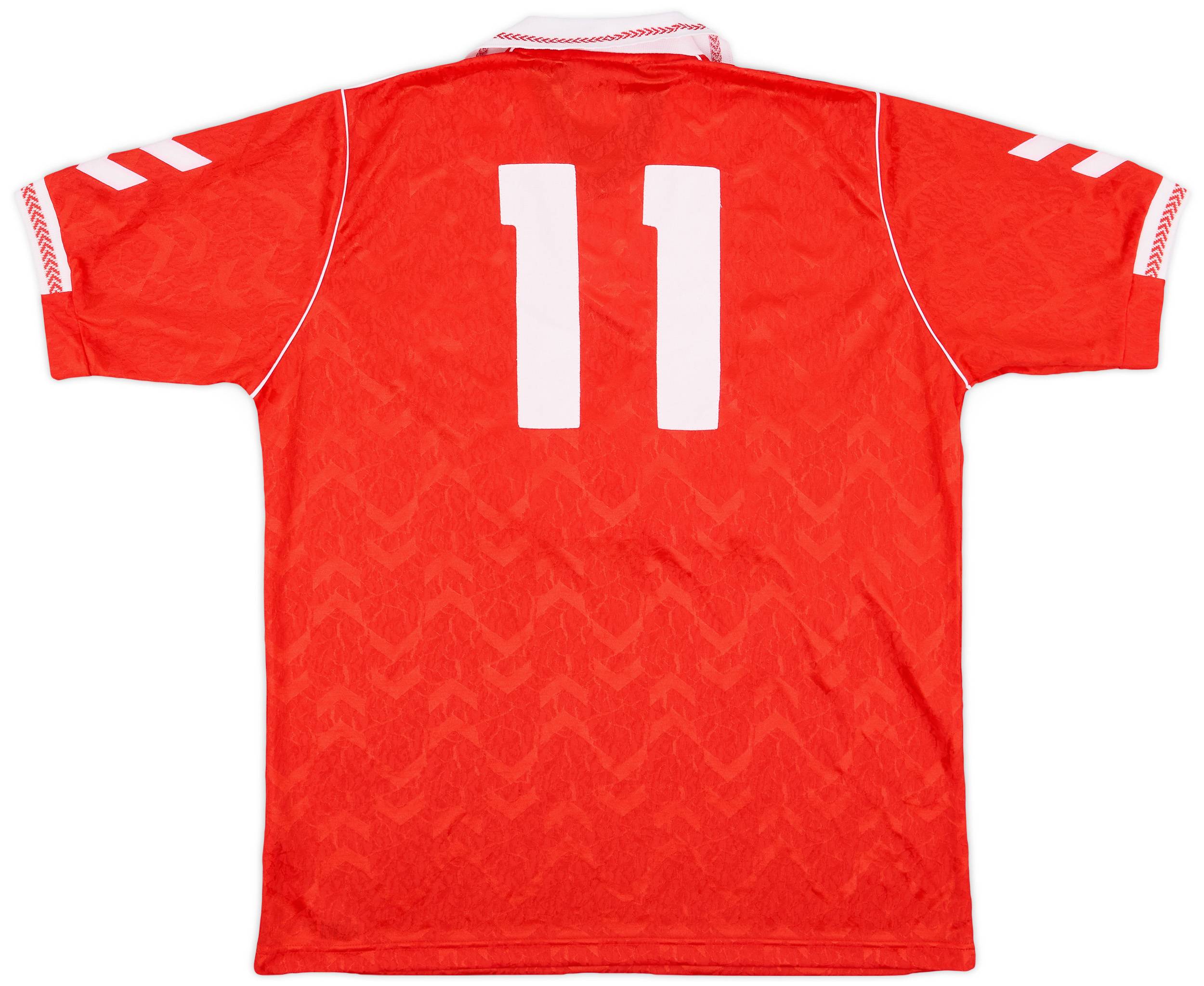 1992-93 Benfica Match Issue Home Shirt #11 (Isaías)