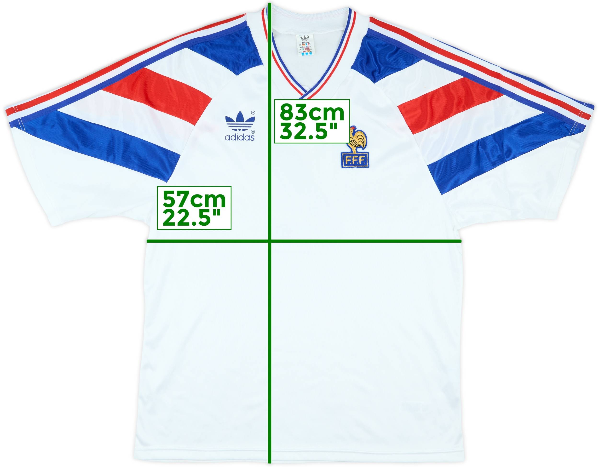 1994 France U-21 Match Issue Away Shirt #2