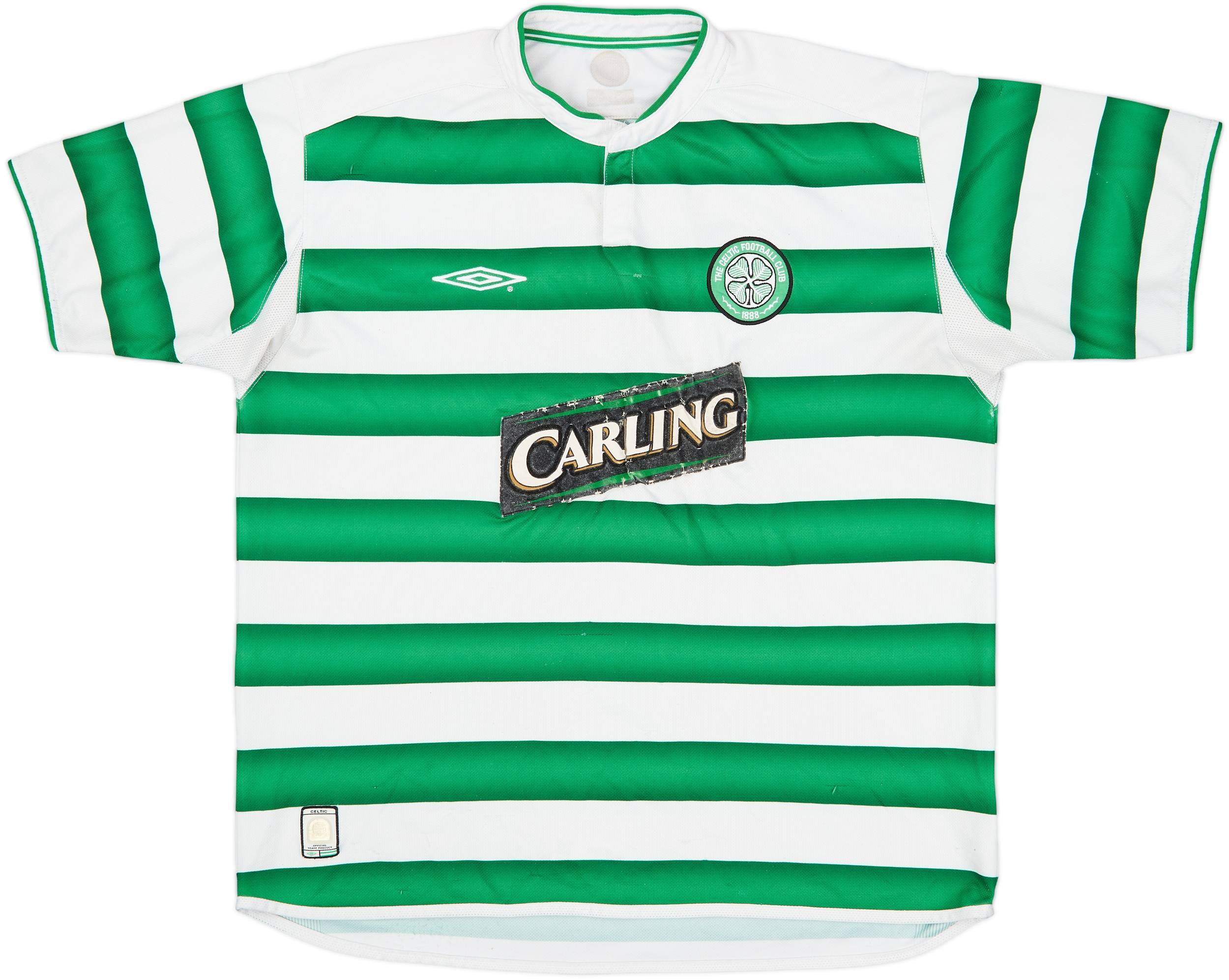 2003-04 Celtic Home Shirt - 4/10 - (XL)