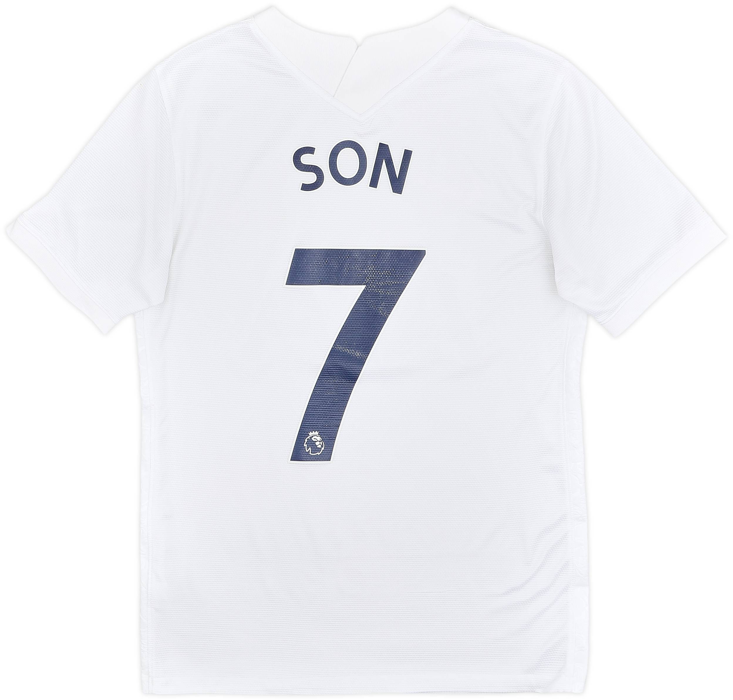 Tottenham Hotspur Son 7 オーセンティックLサイズ 2021-22 Tottenham Home Shirt Son #7 - 7/10 - (S)