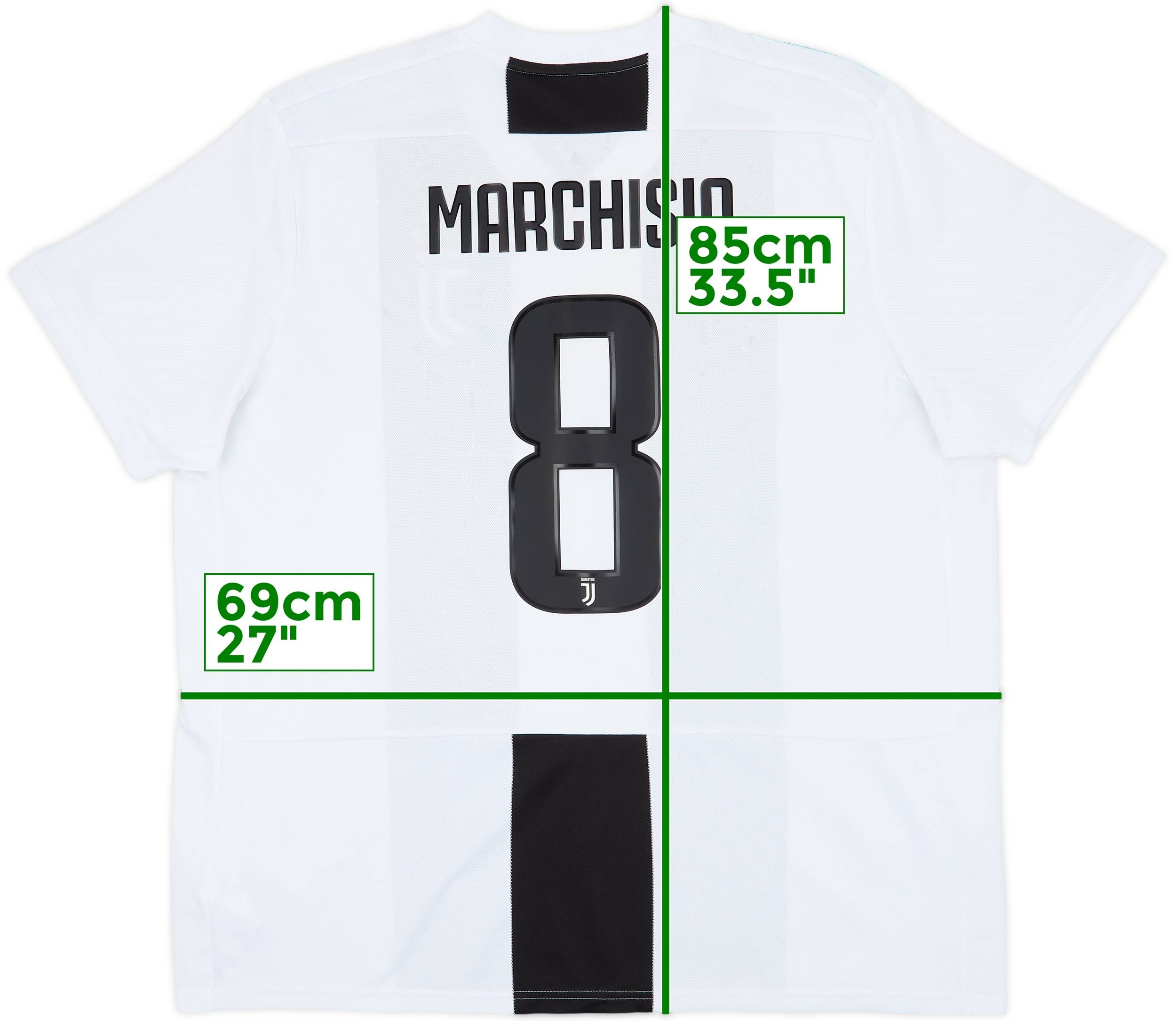 2018-19 Juventus Home Shirt Marchisio #8 - 8/10 - (XXL)