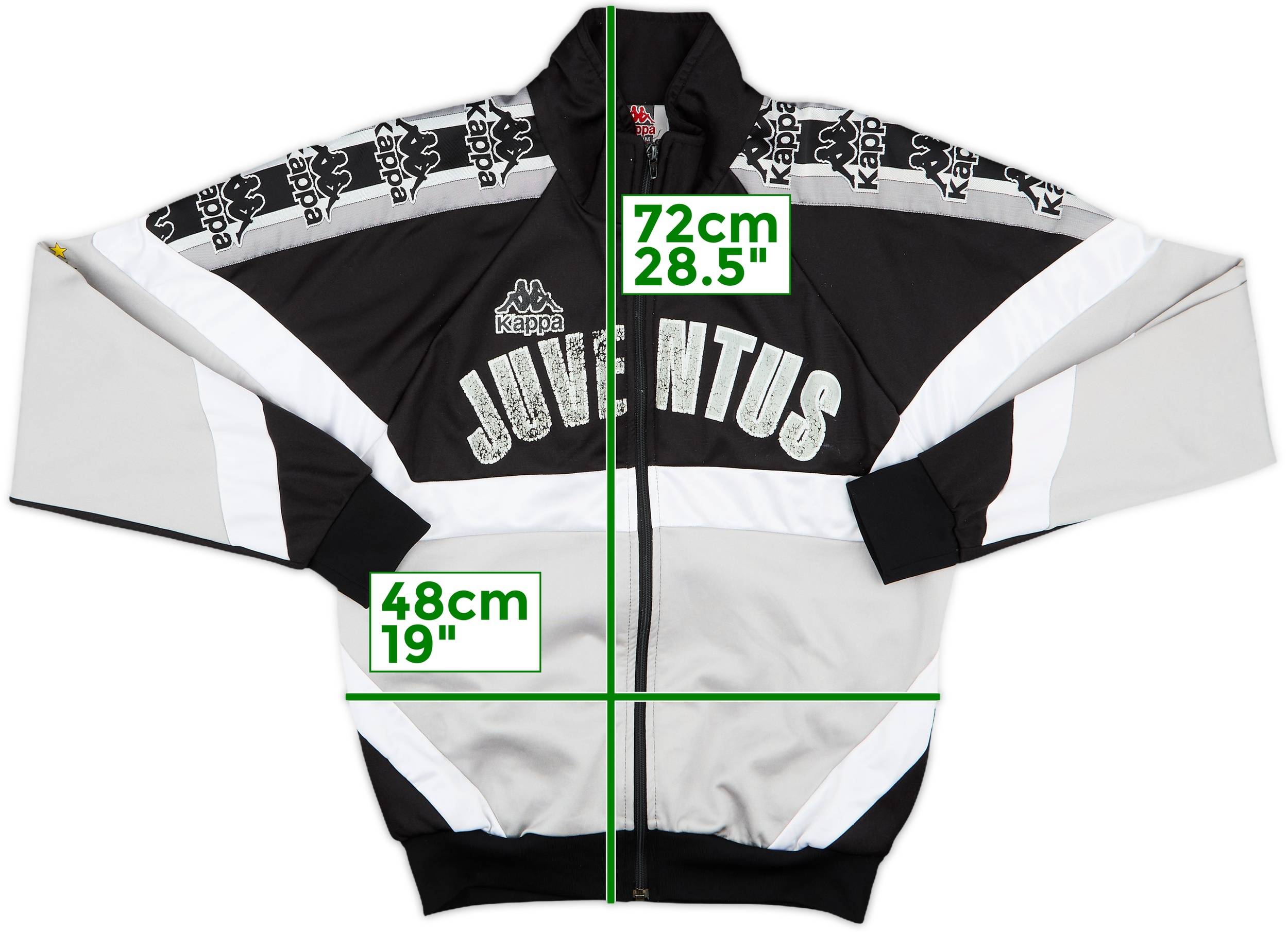 1995-97 Juventus Kappa Track Jacket - 5/10 - (M)