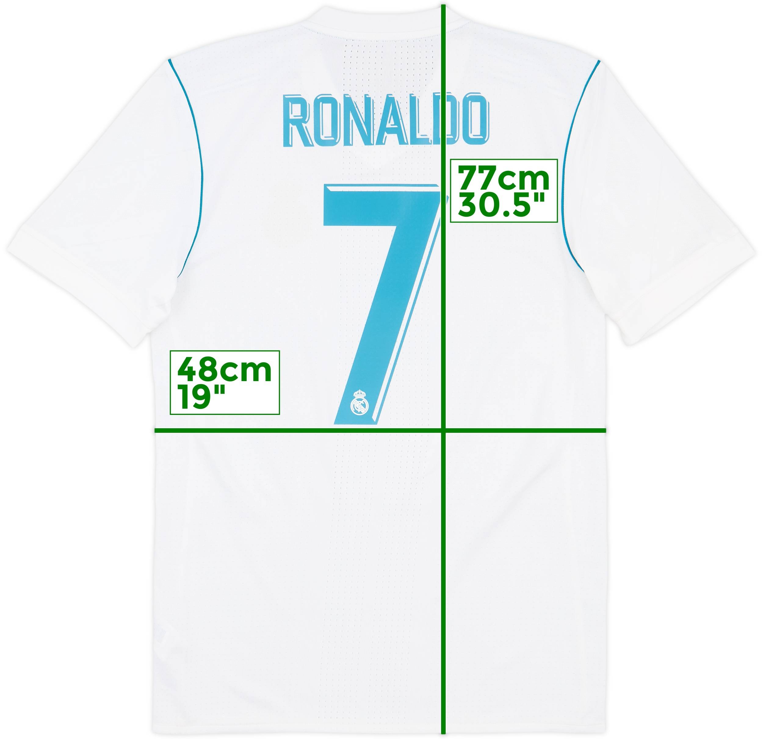 REAL MADRID RONALDO 7番シャツ Cristiano Ronaldo signed Real Madrid football shirt 7