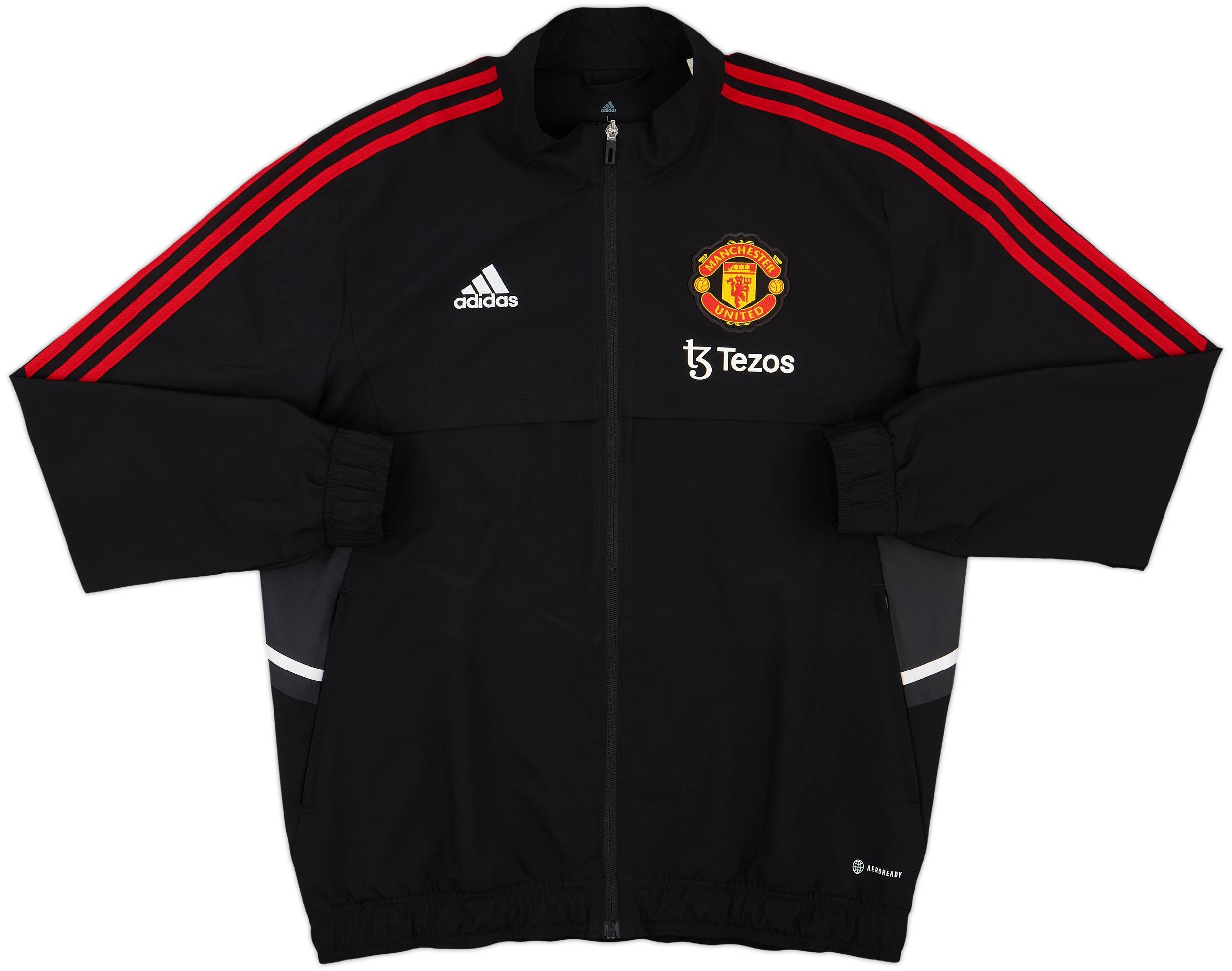 【レア☆MANCHESTER　UNITED】パーカー　OFFICIAL　赤　LL レア☆MANCHESTER UNITED】パーカー OFFICIAL 赤 LL