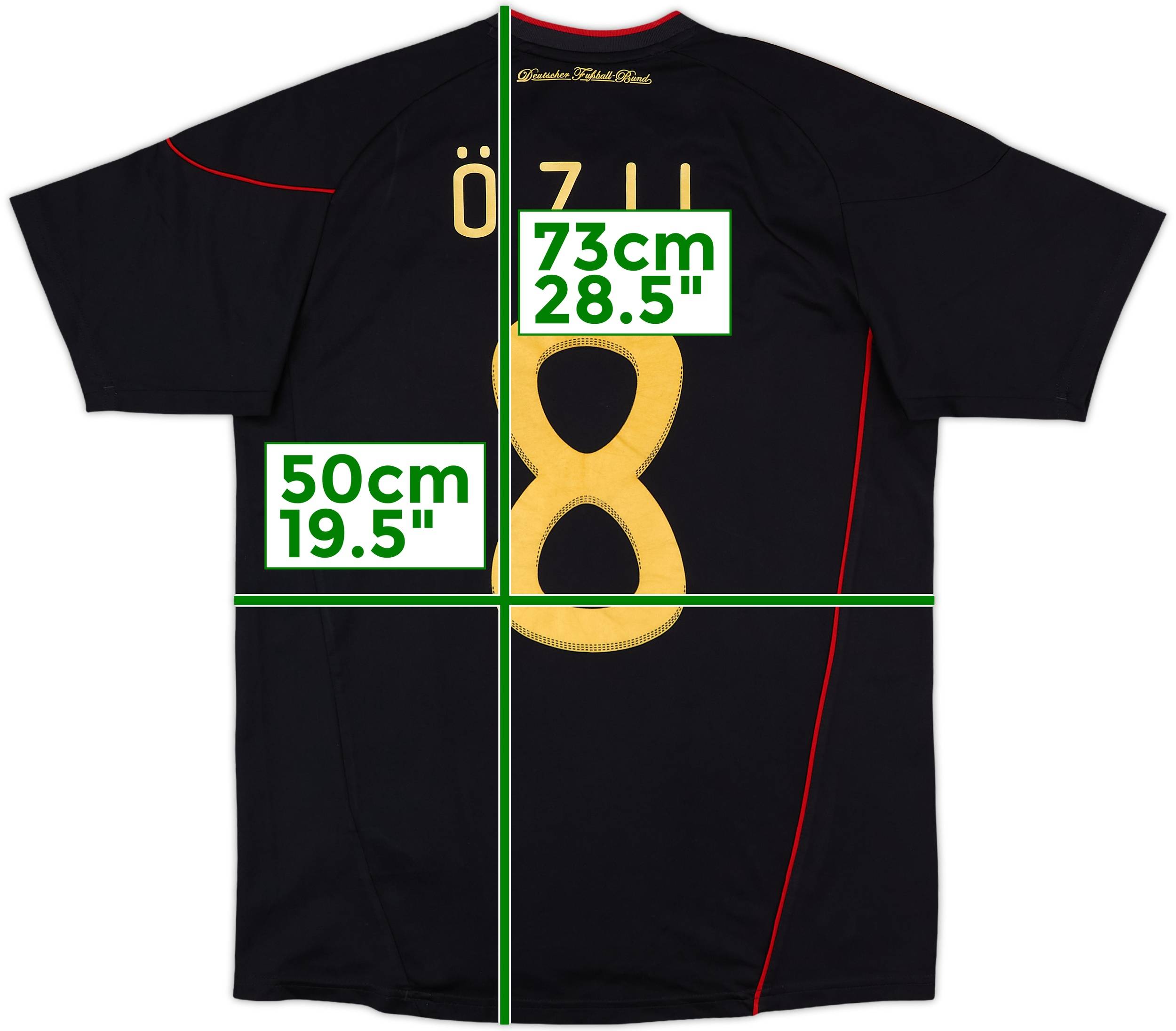 2010-11 Germany Away Shirt Ozil #8 - 9/10 - (XL.Boys)