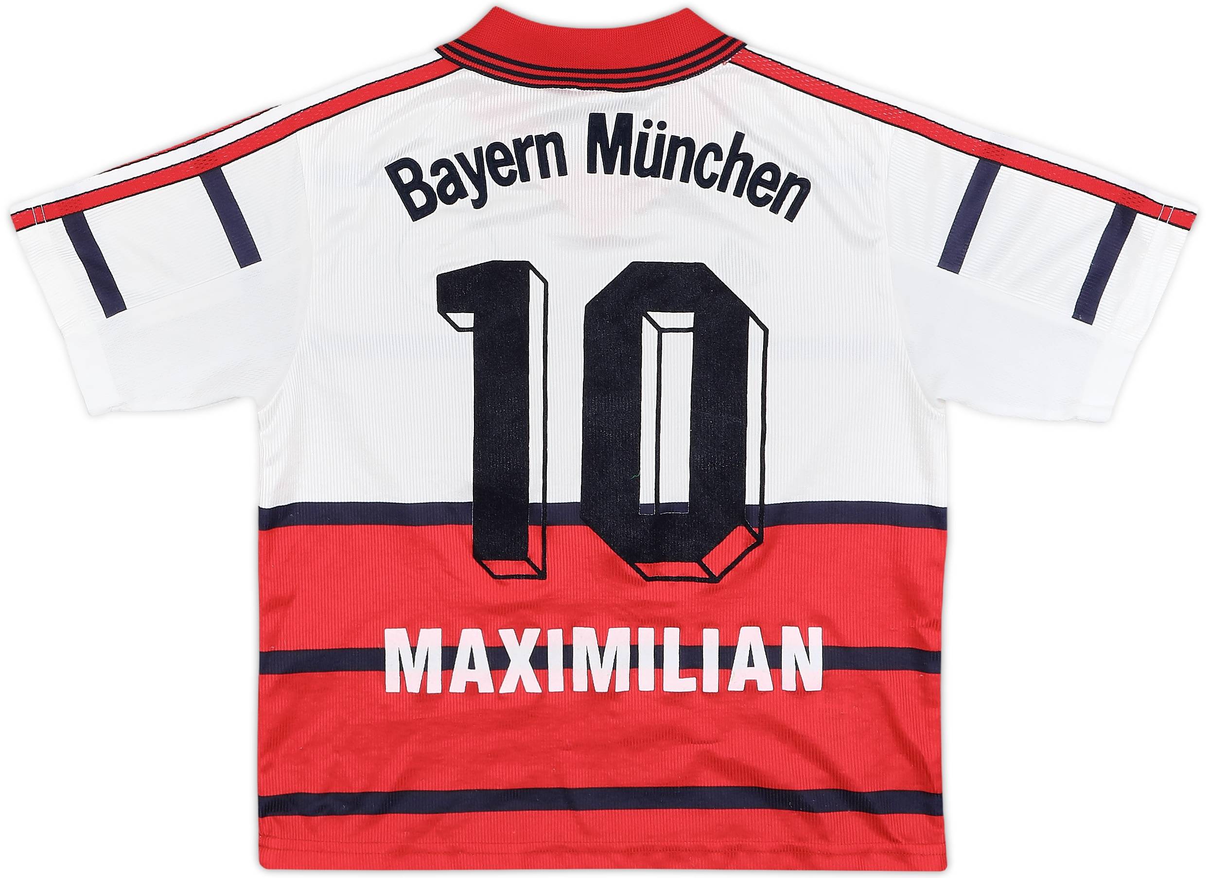1998-00 Bayern Munich Away Shirt Maximilian #10 - 8/10 - (M