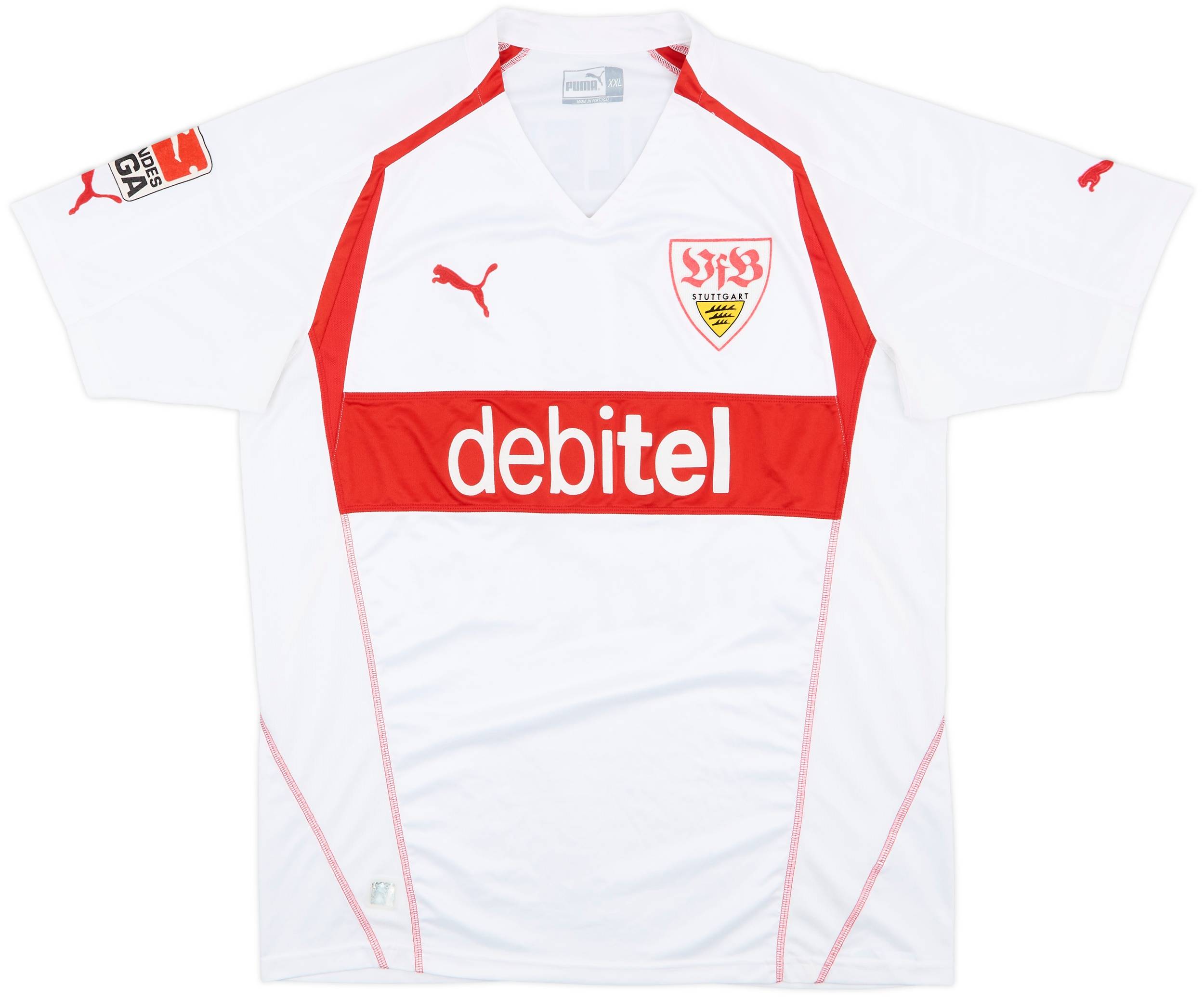 プーマ Stuttgart Hleb 10番 ユニフォーム シュツットガルト 2004-05 Stuttgart Home Shirt Hleb #10 - 9/10 - (XXL)