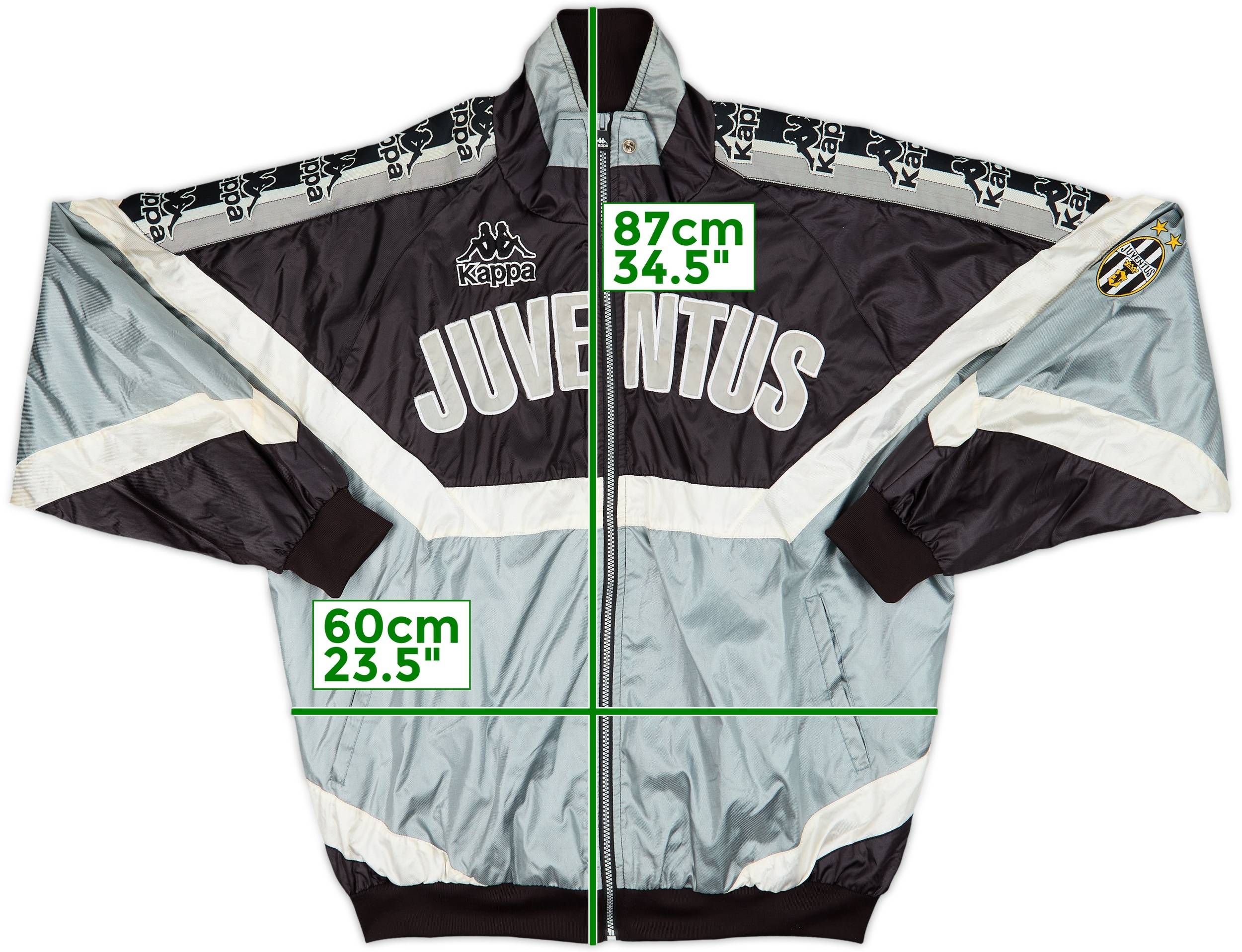 1995-97 Juventus Kappa Track Jacket - 10/10 - (XL)