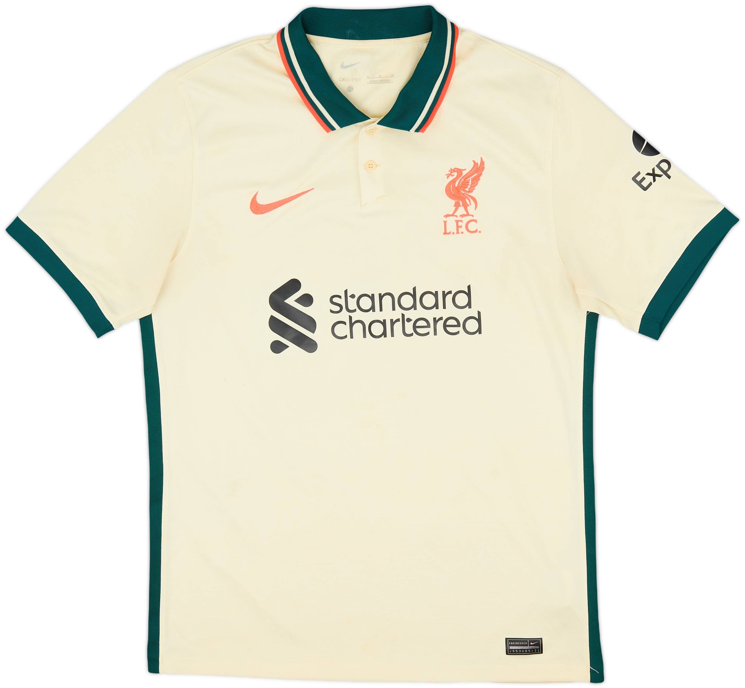 2021-22 Liverpool Away Shirt Mane #10 - 6/10 - (M)