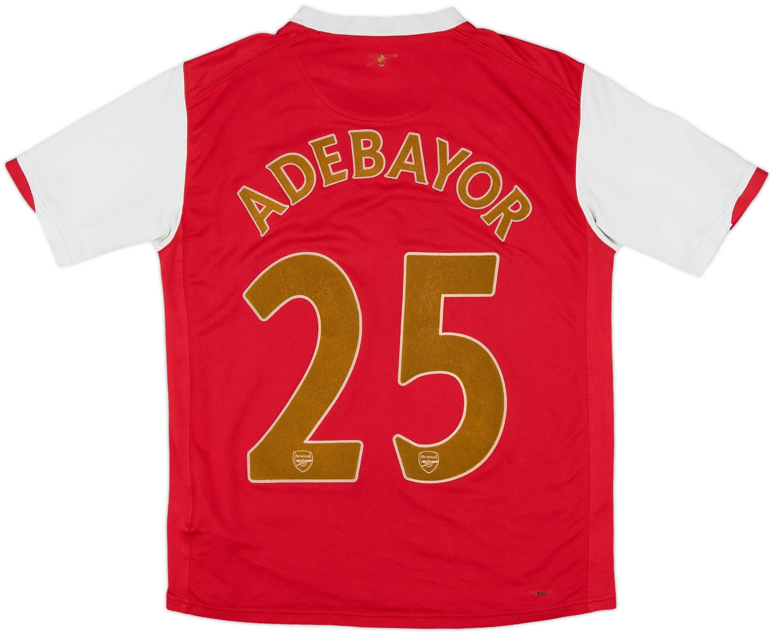 2006-08 Arsenal Home Shirt Adebayor #25 6/10