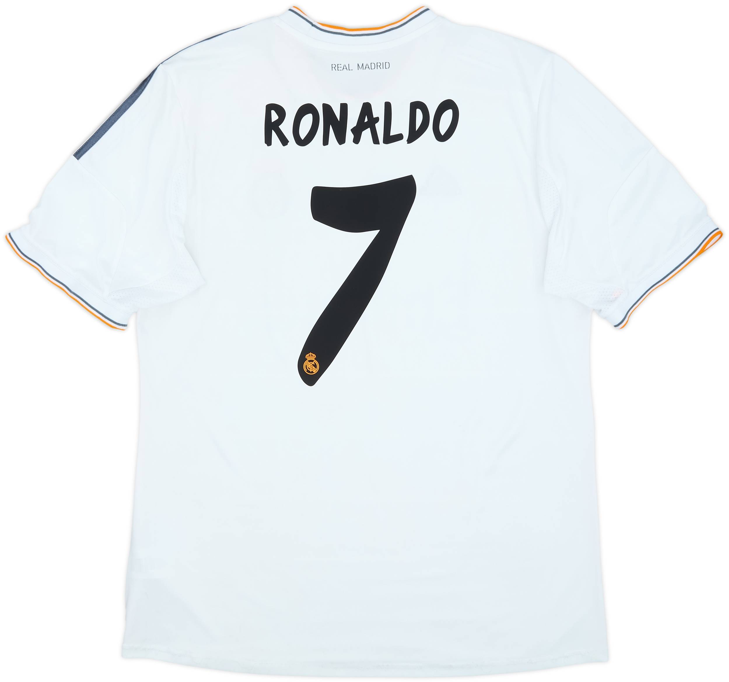 2013-14 Real Madrid Home Shirt Ronaldo #7 - 6/10 - (XL)