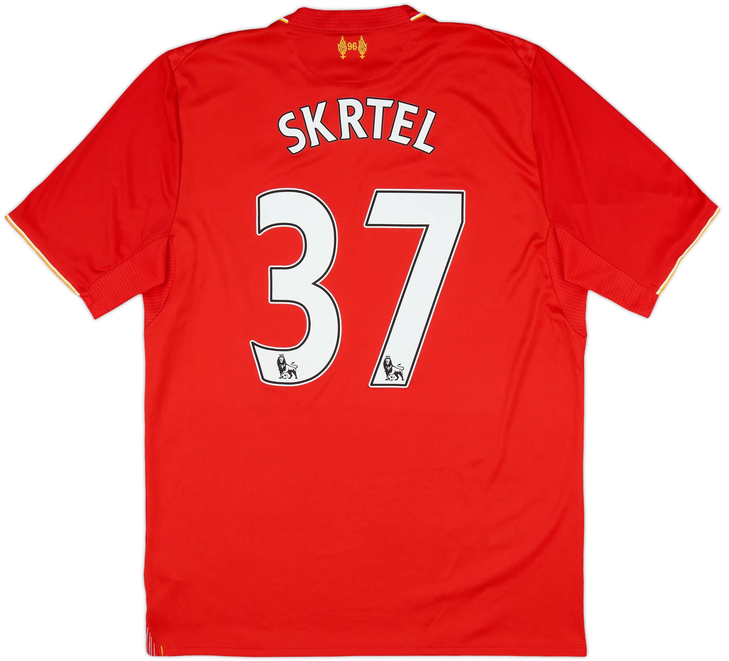 2015-16 Liverpool Home Shirt Skrtel #37 9/10 (M)