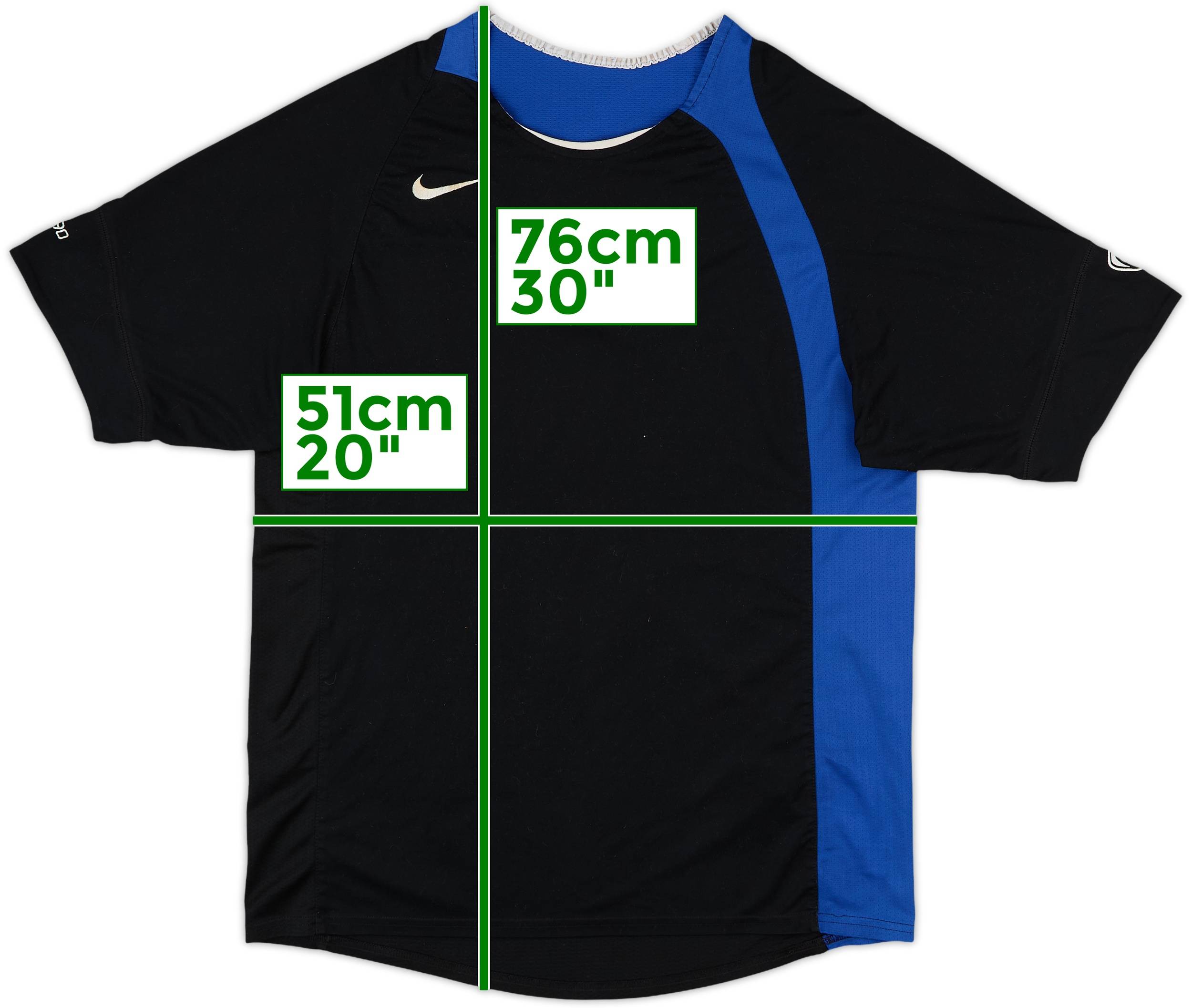 2004-05 Inter Milan Nike Training Shirt - 7/10 - (M)