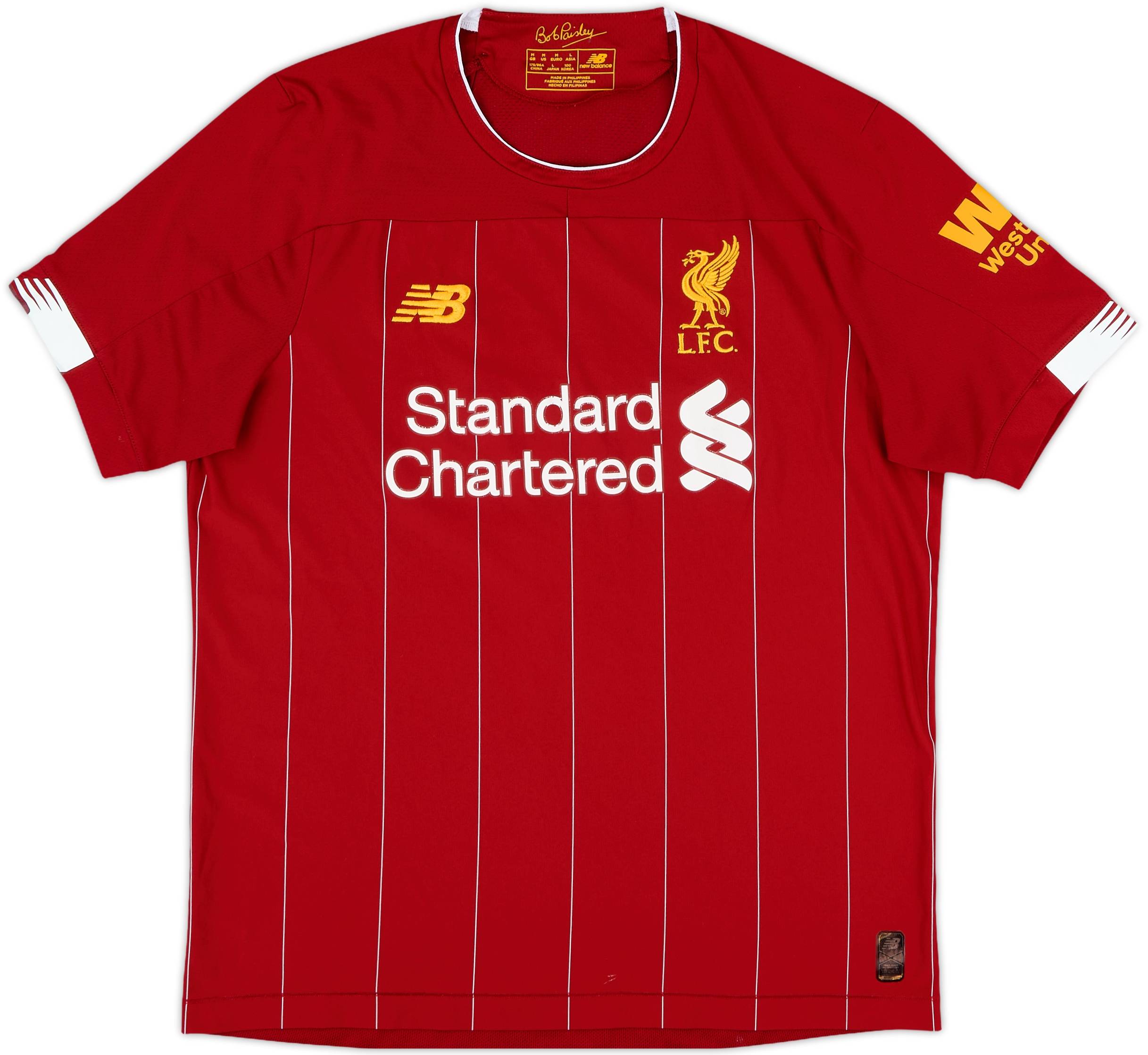 リヴァプール リバプール ユニフォーム ヘンダーソン 2019-2020 ホーム 2019-20 Liverpool Home Shirt Henderson #7 - 6/10 - (M)