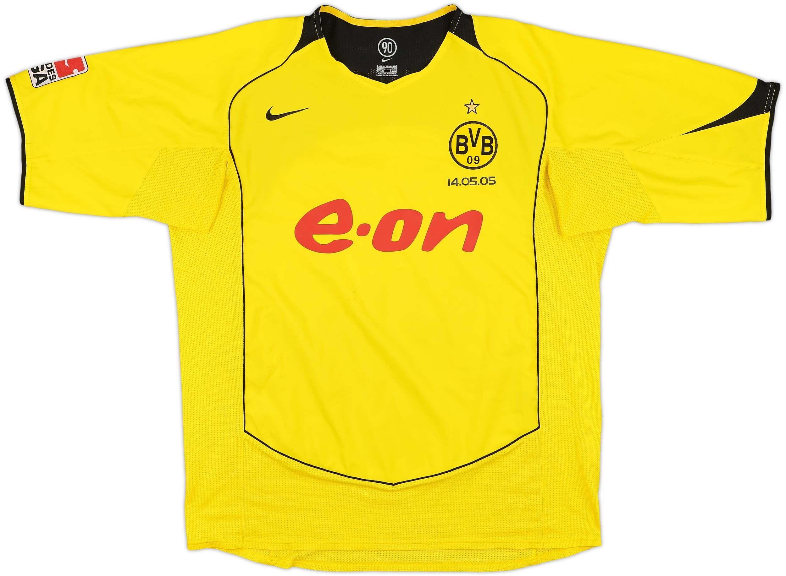 ウェア 04/05 Dortmund Signature Game Shirt 2004-05 Borussia Dortmund Home Shirt Derbysieger #05 - 6/10