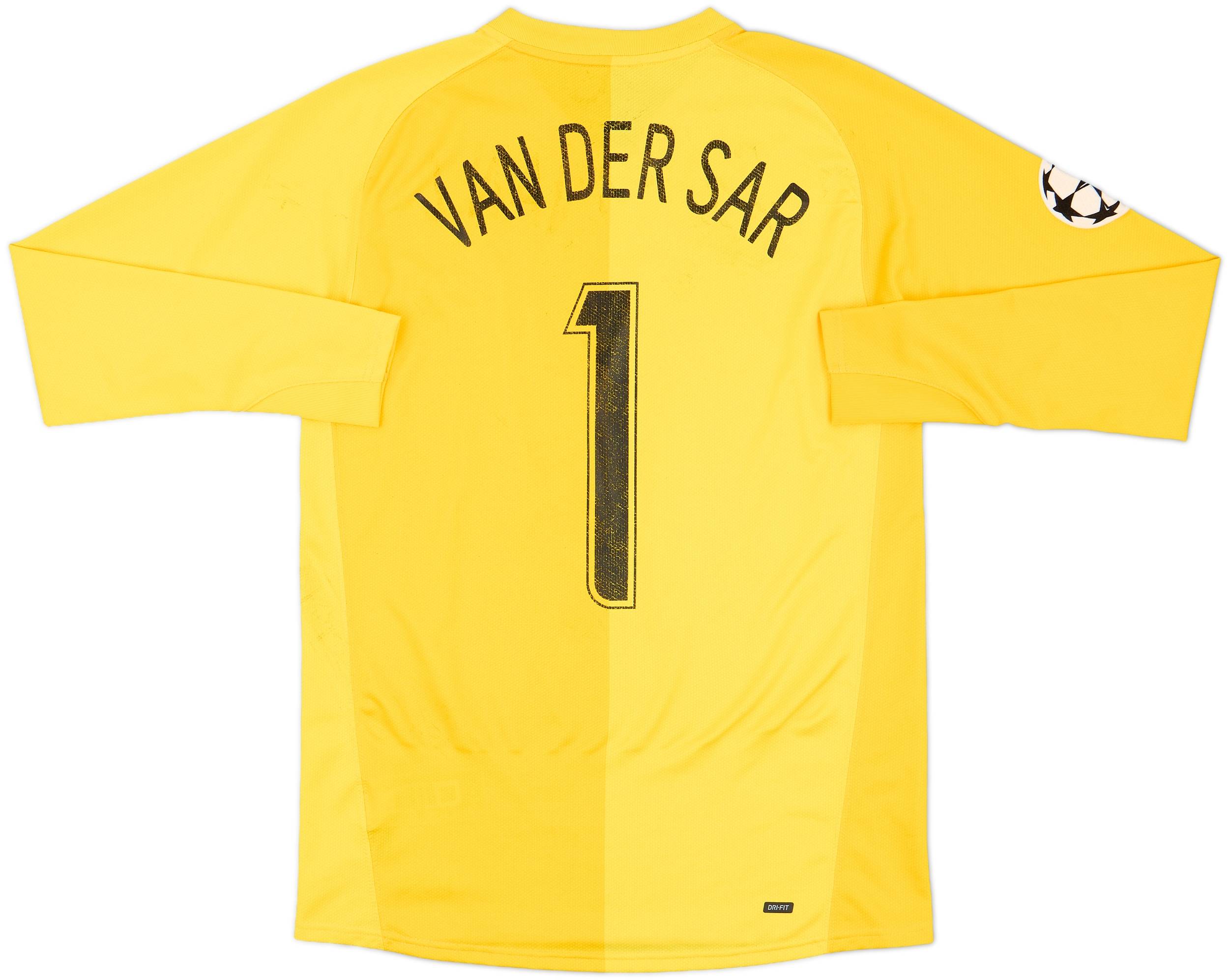 2006-07 Manchester United GK Shirt Van Der Sar #1 - 5/10