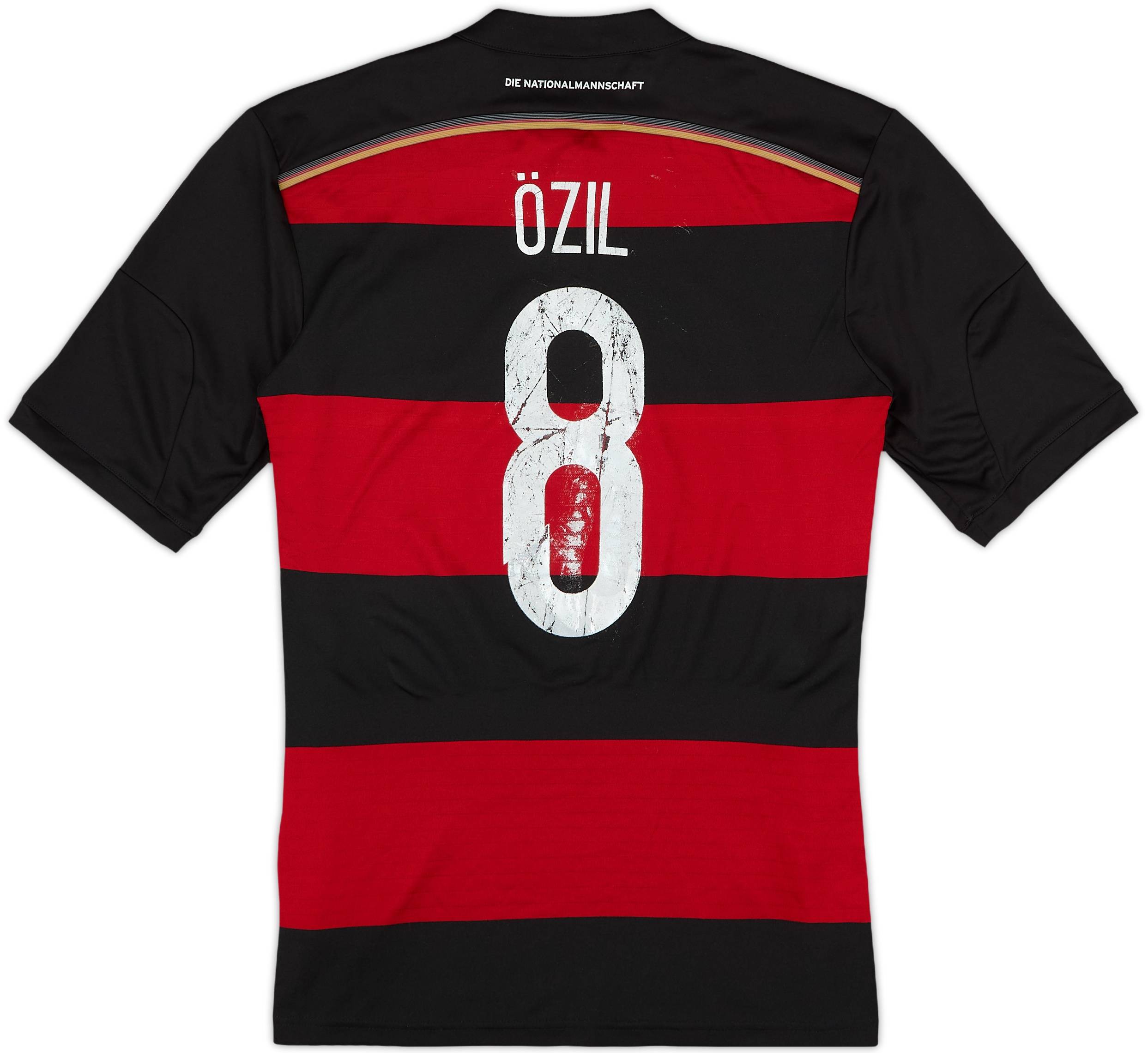 2014-15 Germany Away Shirt Ozil #8 - 5/10 - (S)
